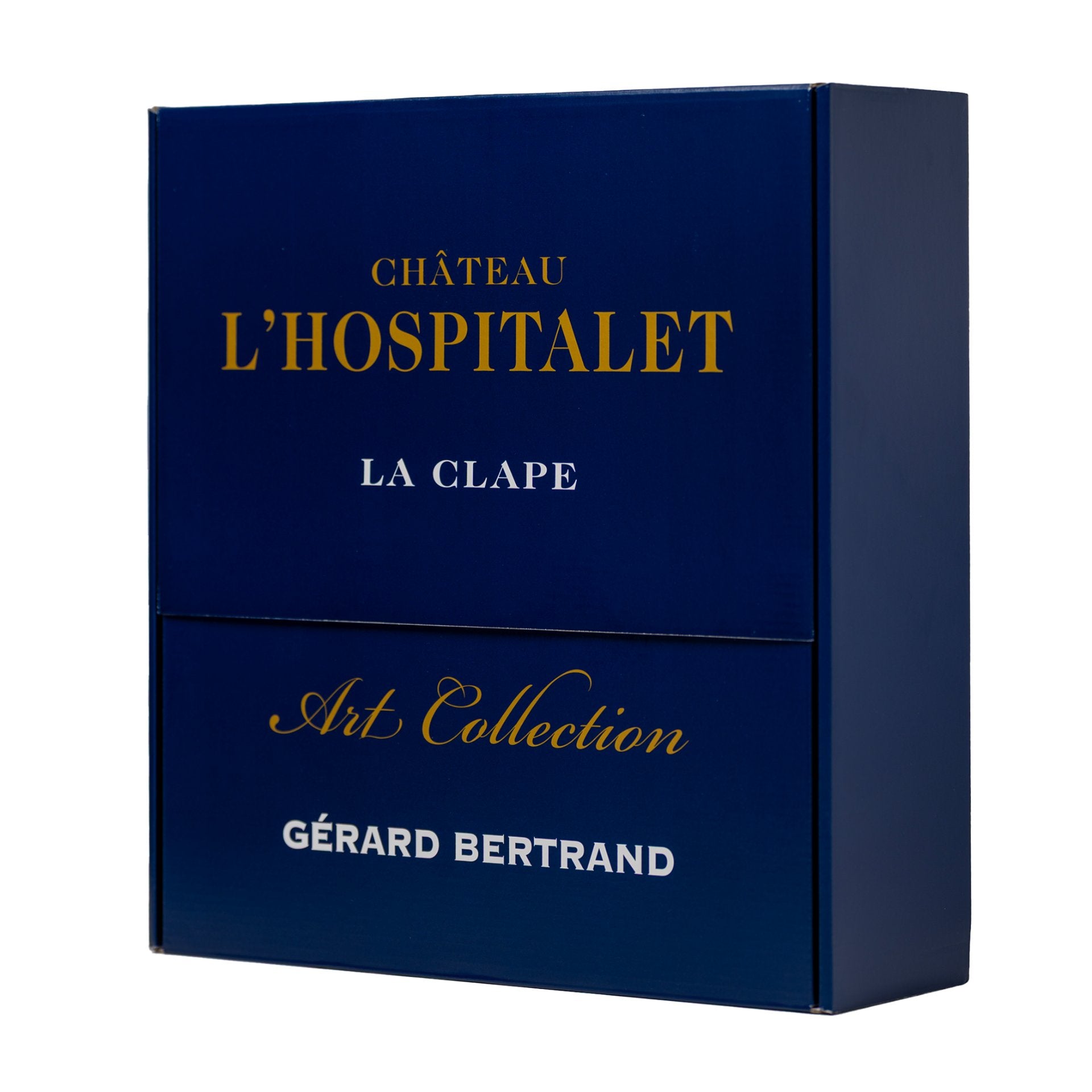 Château l'Hospitalet Grand Vin rouge Coffret Edition Limitée Robert Combas, Herve Di Rosa et Cyril Kongo