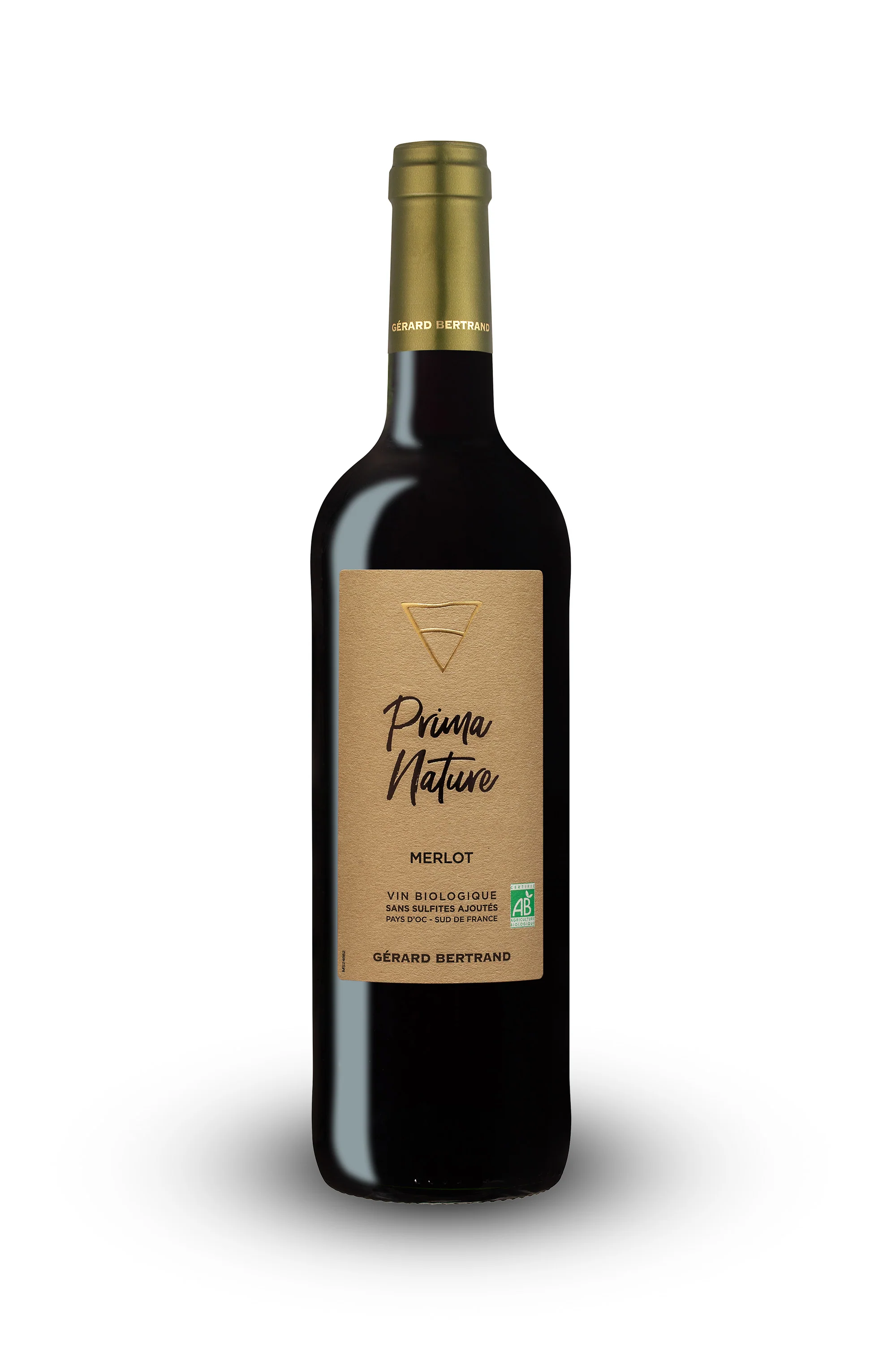 Prima Nature Merlot 2022 75cl bio sans sulfites vegan - Gérard Bertrand