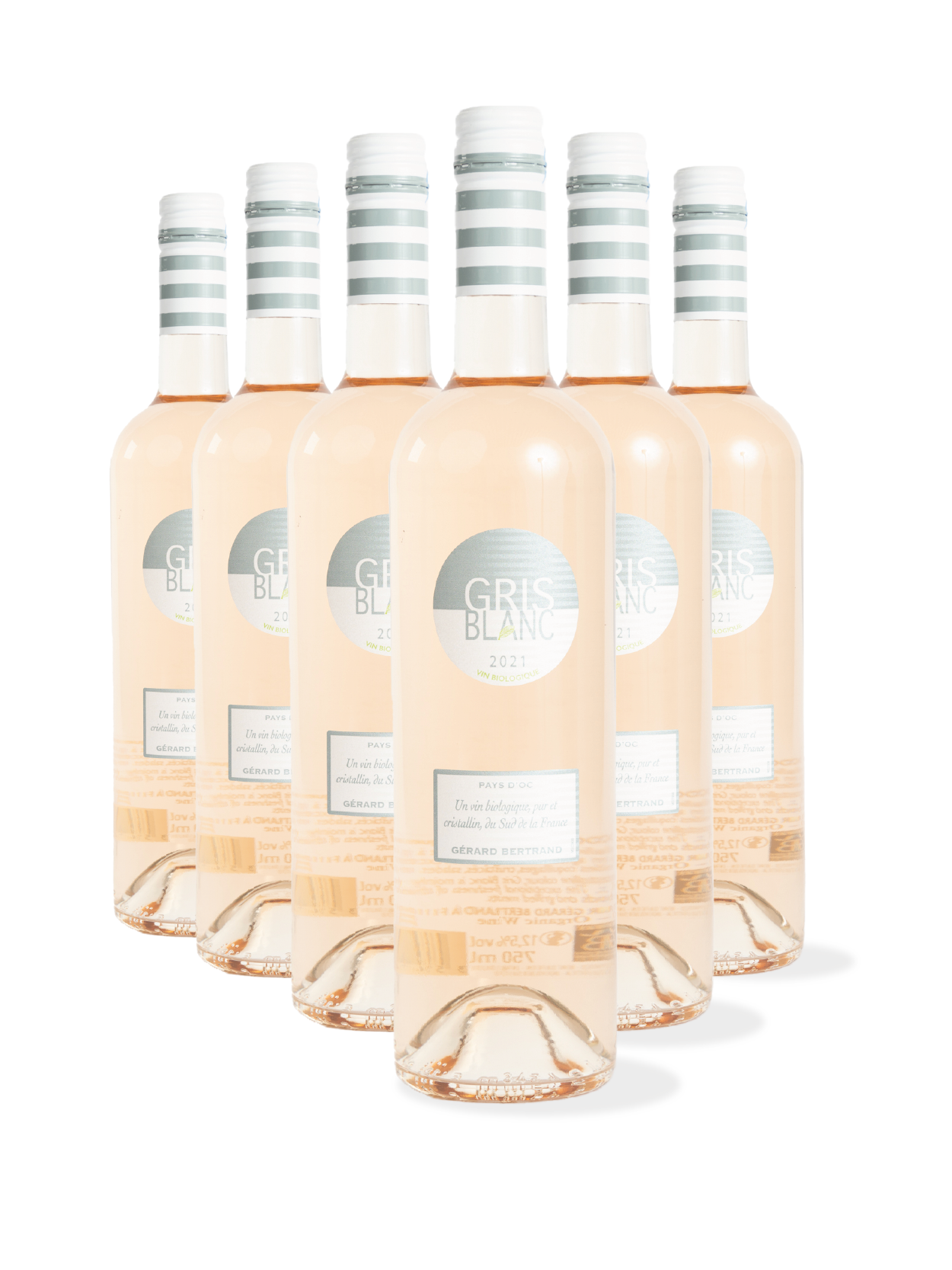 Gris Blanc 2024 Bio à vis Lot 6 Bouteilles 75cl - Gérard Bertrand