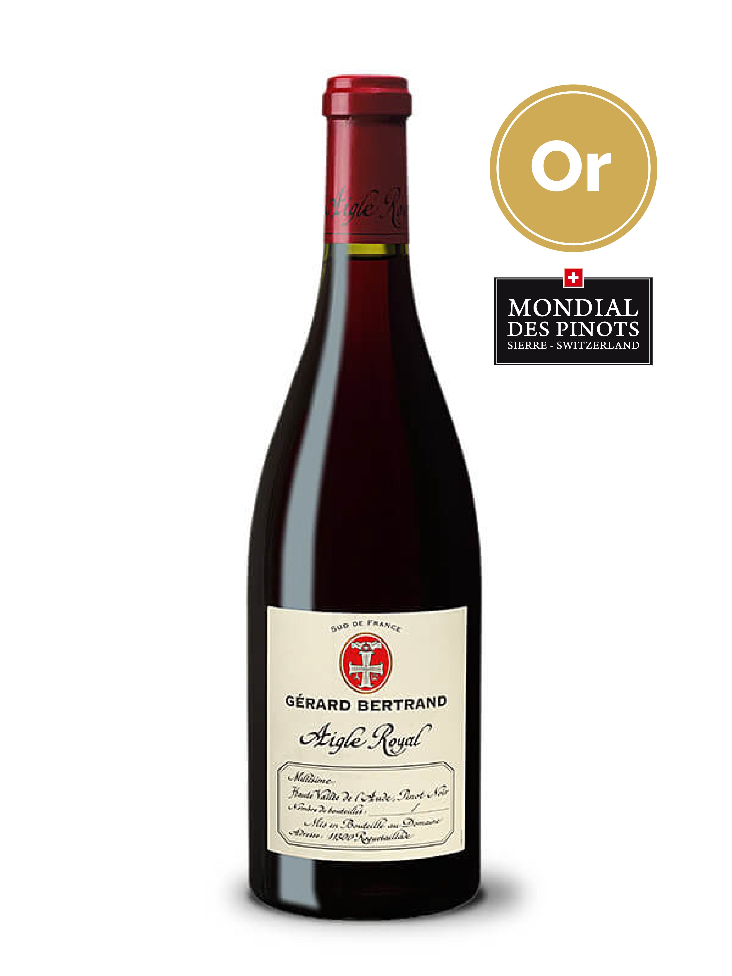 Aigle Royal Pinot Noir 2016 75cl vin rouge - Gérard Bertrand