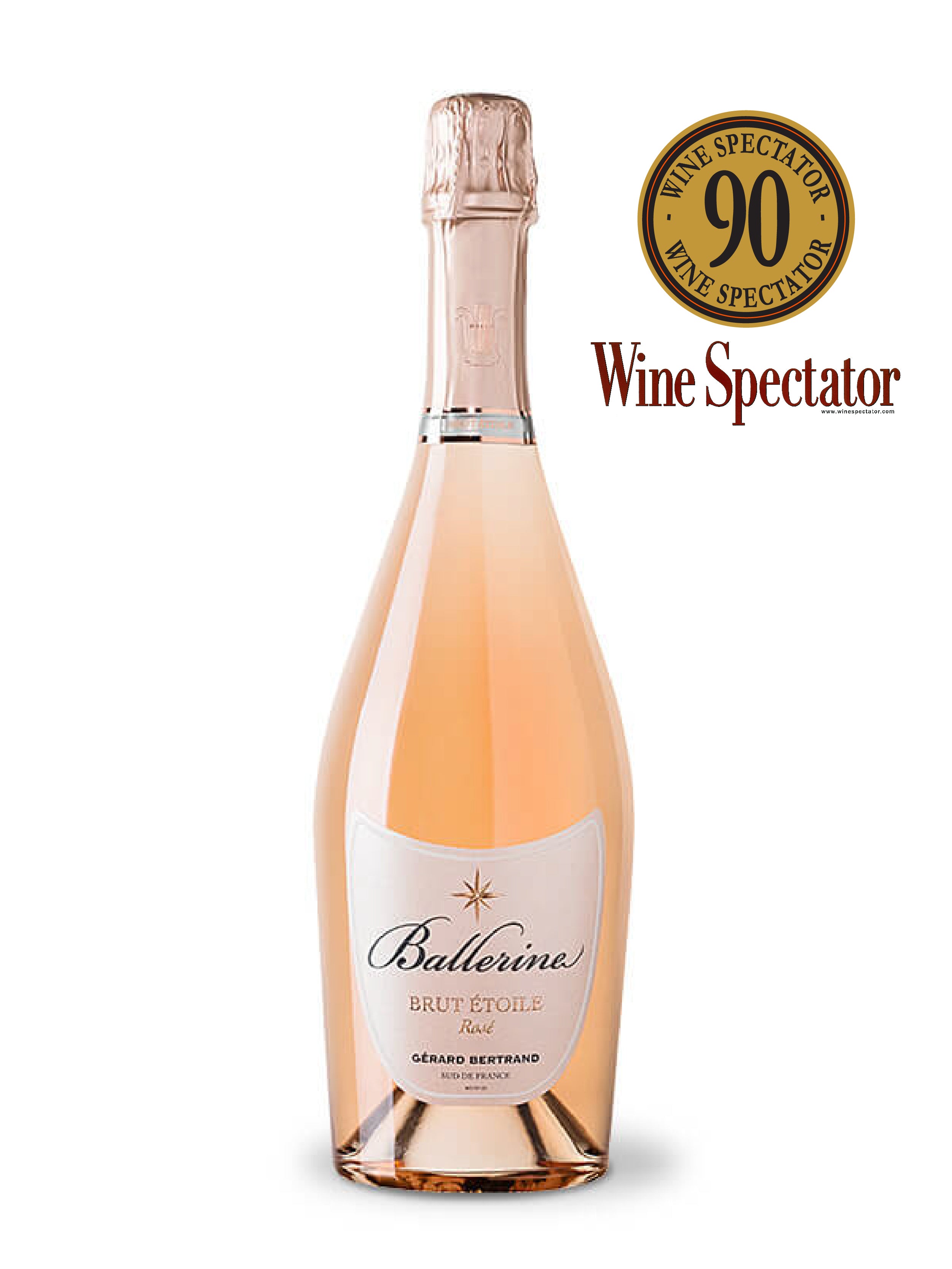 Ballerine Brut Etoile Rosé 6x75cl - Gérard Bertrand