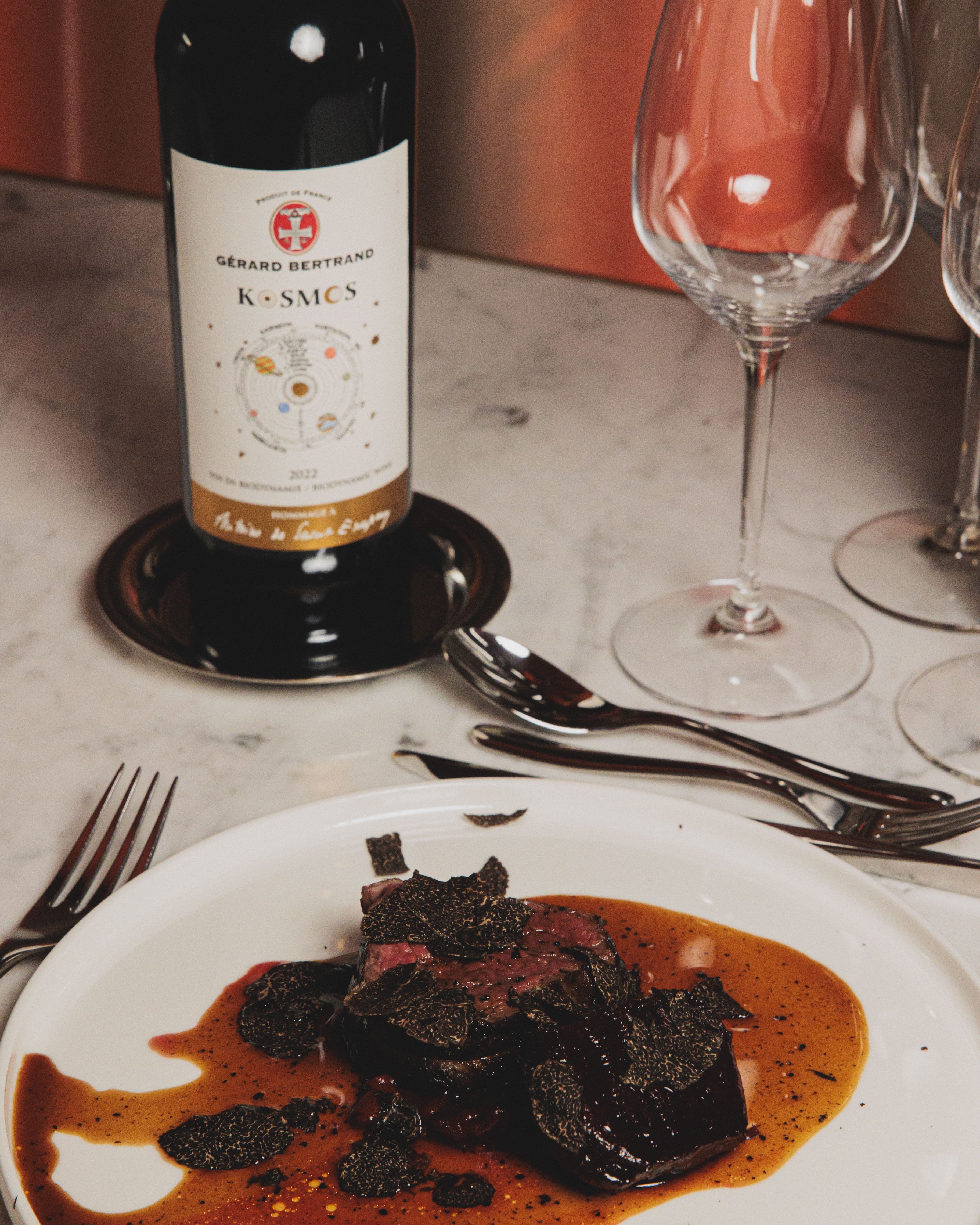 Kosmos jour Hommage à Saint Exupéry 75cl 2022 vin rouge biodynamie - Gérard Bertrand