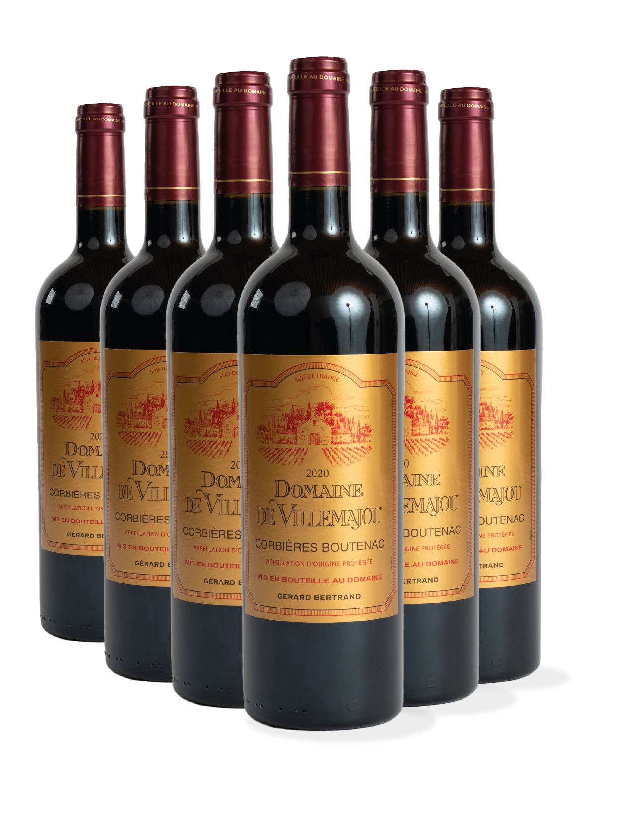 Domaine de Villemajou rouge 2022 Lot 6 Bouteilles 75cl - Gérard Bertrand