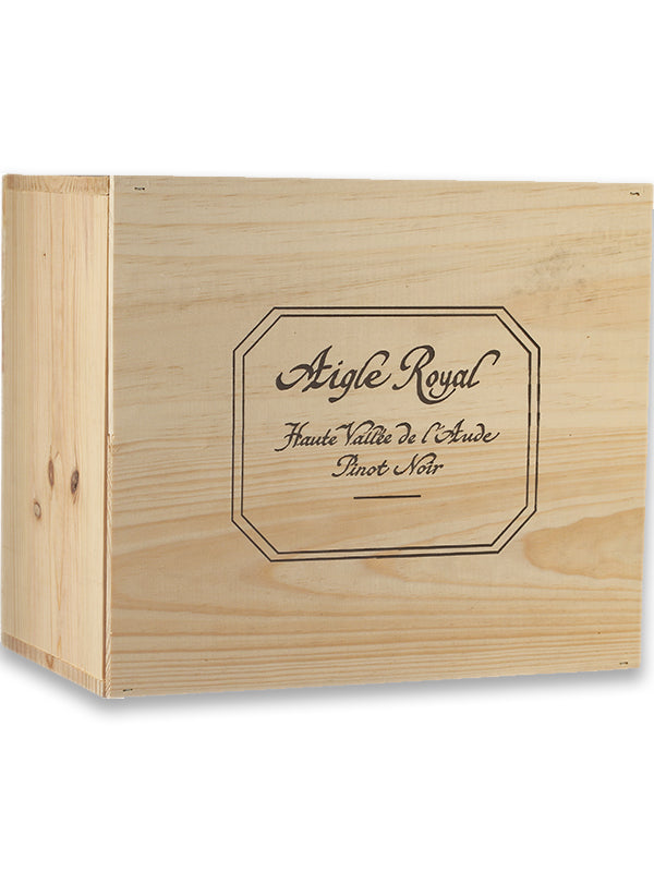 Aigle Royal Pinot Noir 2021 Caisse bois 6 Bouteilles 75cl - Gérard Bertrand