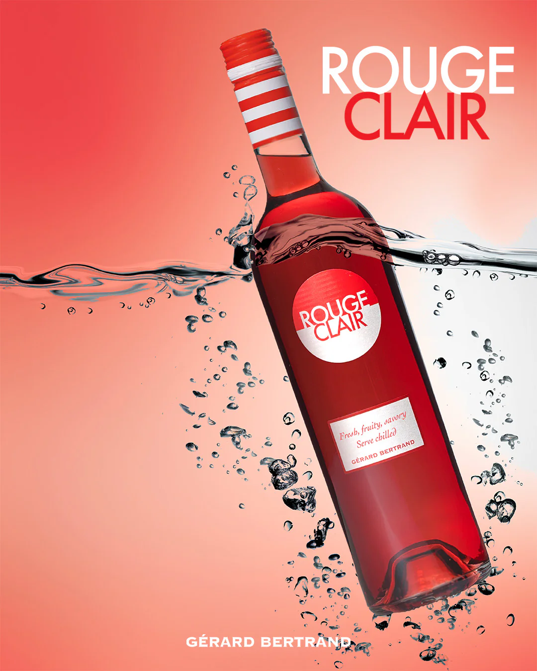 Rouge Clair Offre Spéciale 12 Bouteilles 75cl et Seau Offert - Gérard Bertrand