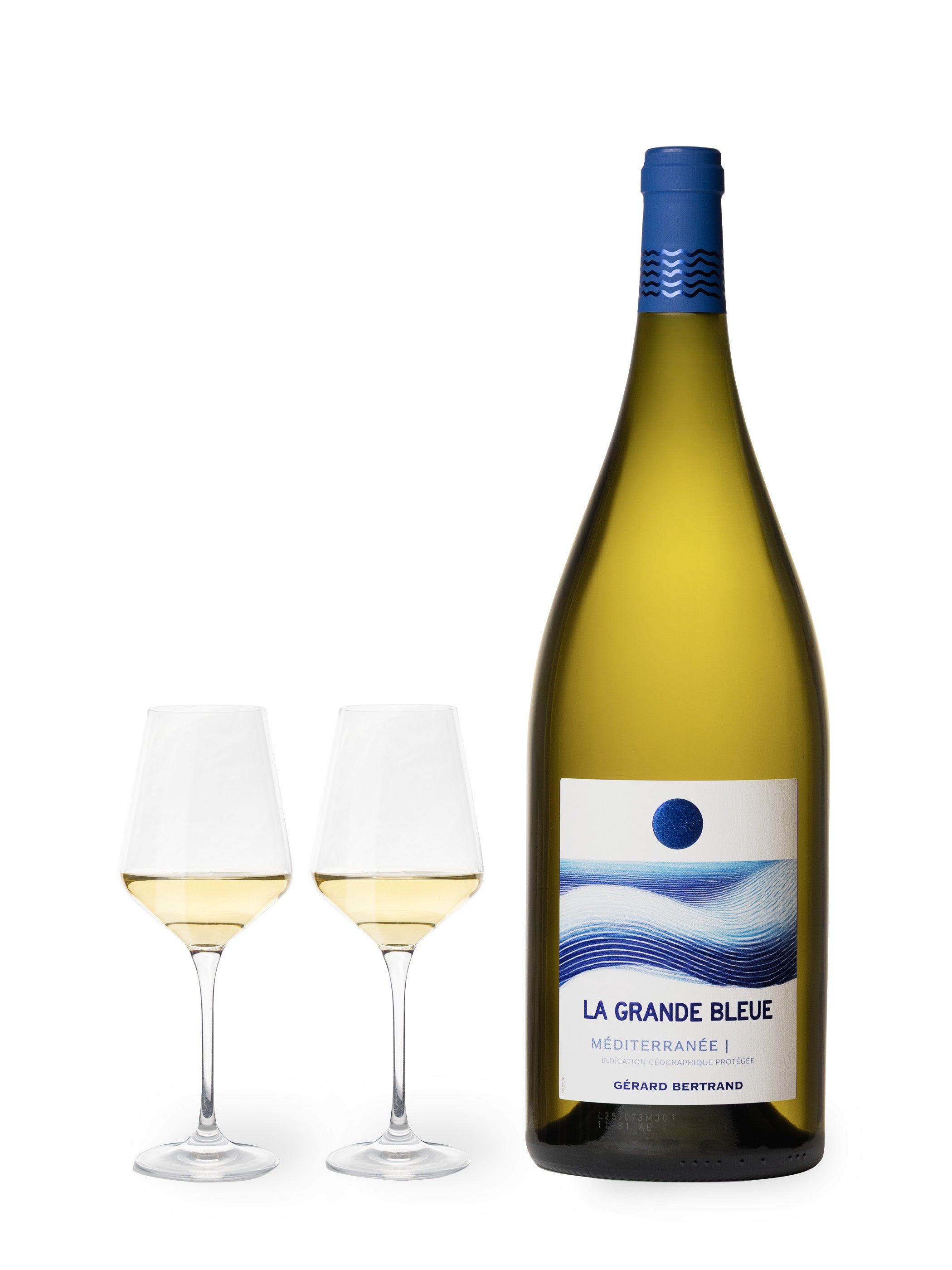 La Grande Bleue 2024 vin blanc bio Magnum 150cl - Gérard Bertrand