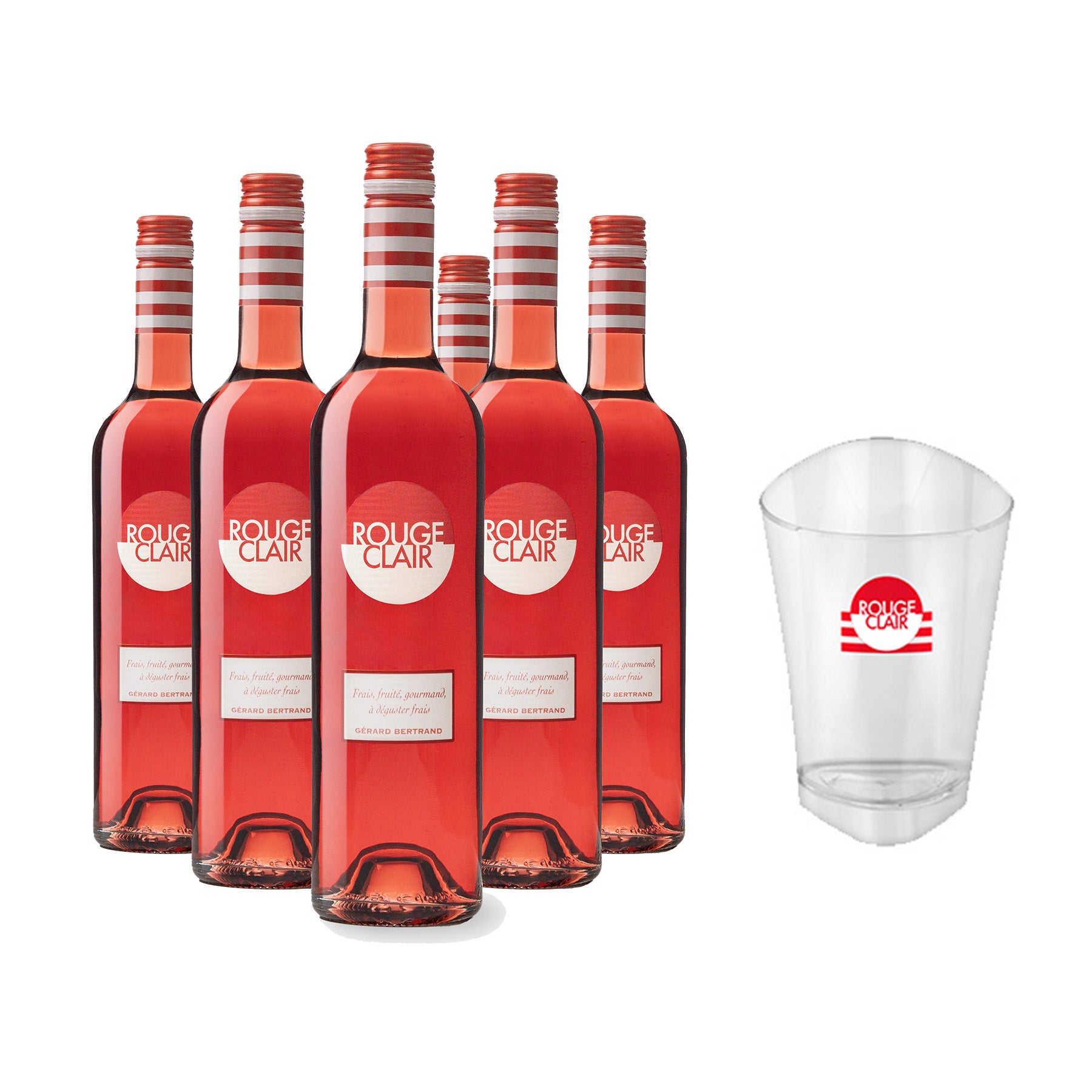 Rouge Clair Offre Spéciale 12 Bouteilles 75cl et Seau Offert - Gérard Bertrand