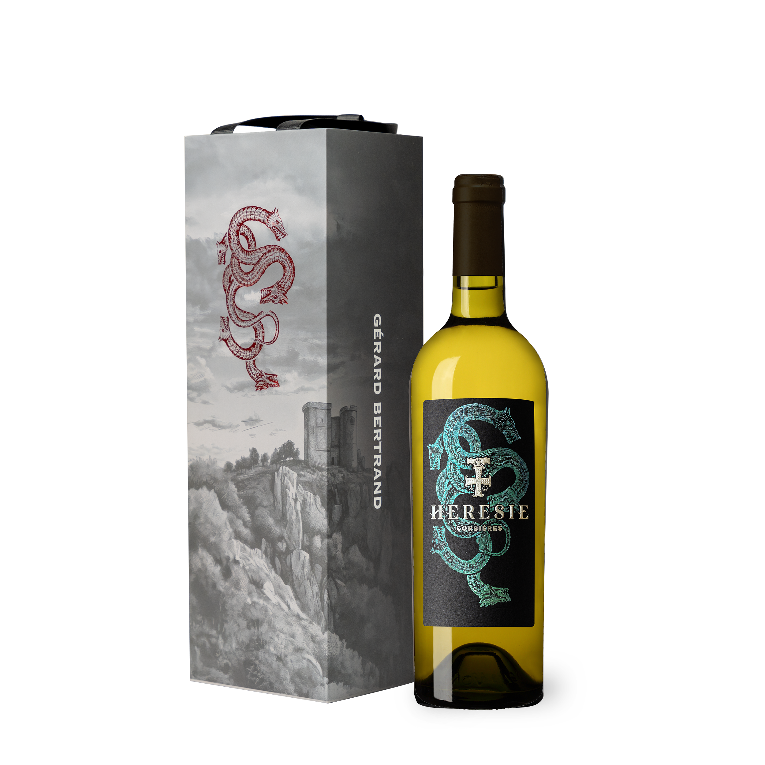 Hérésie Blanc 2023 75cl avec son étui - Gérard Bertrand