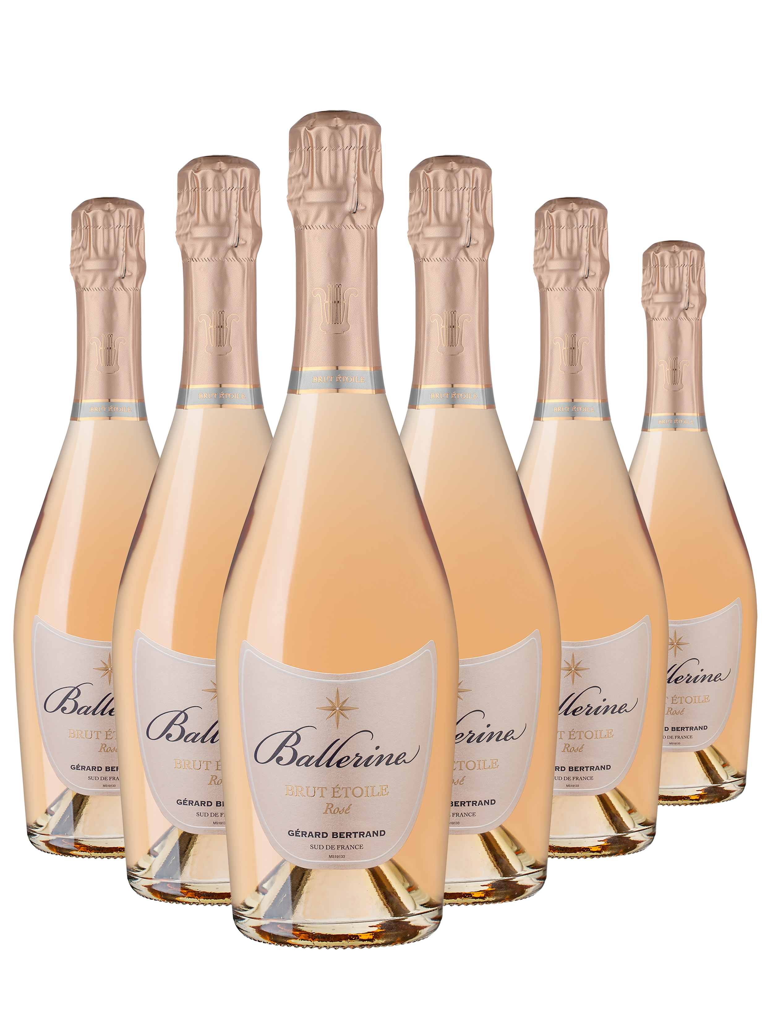 Ballerine Brut Etoile Rosé 6x75cl - Gérard Bertrand