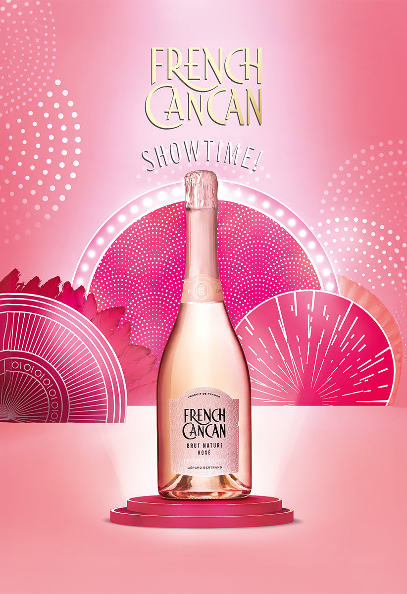 French Cancan Brut Rosé Bio Lot 6 Bouteilles 75cl - Gérard Bertrand