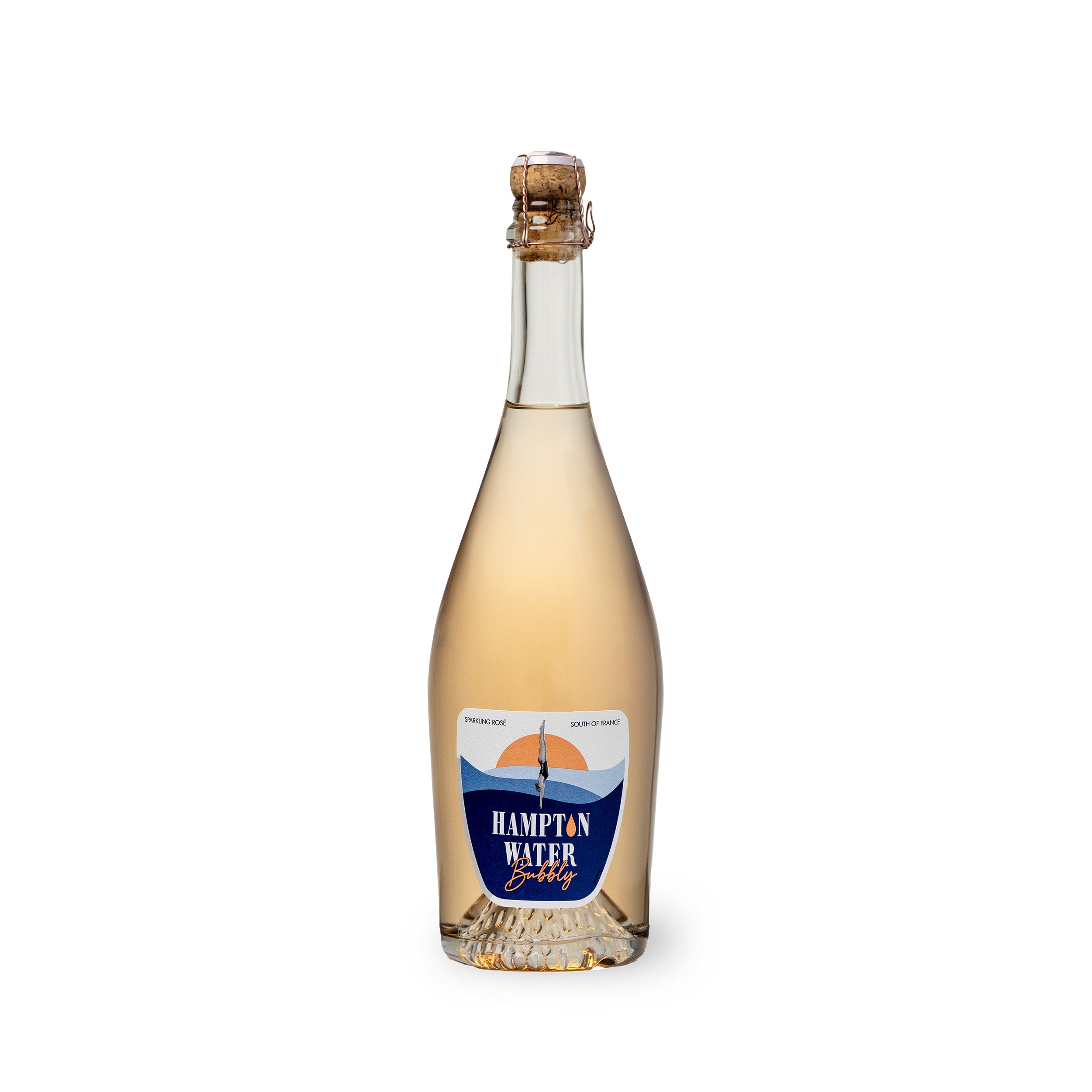 Hampton Water Bubbly 75cl vin brut rosé Non Millésimé - Gérard Bertrand