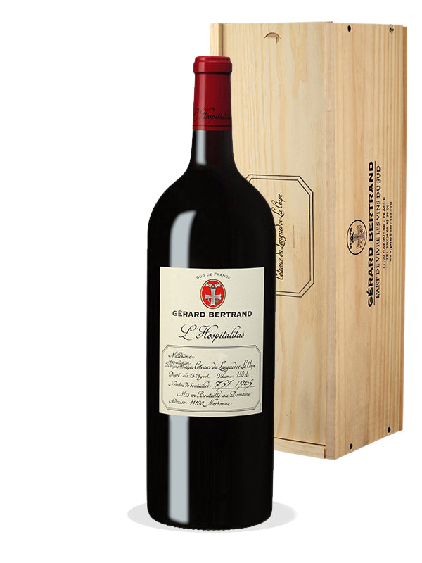 L'Hospitalitas 2012 Magnum (1,5L) avec Caisse Bois - Gérard Bertrand