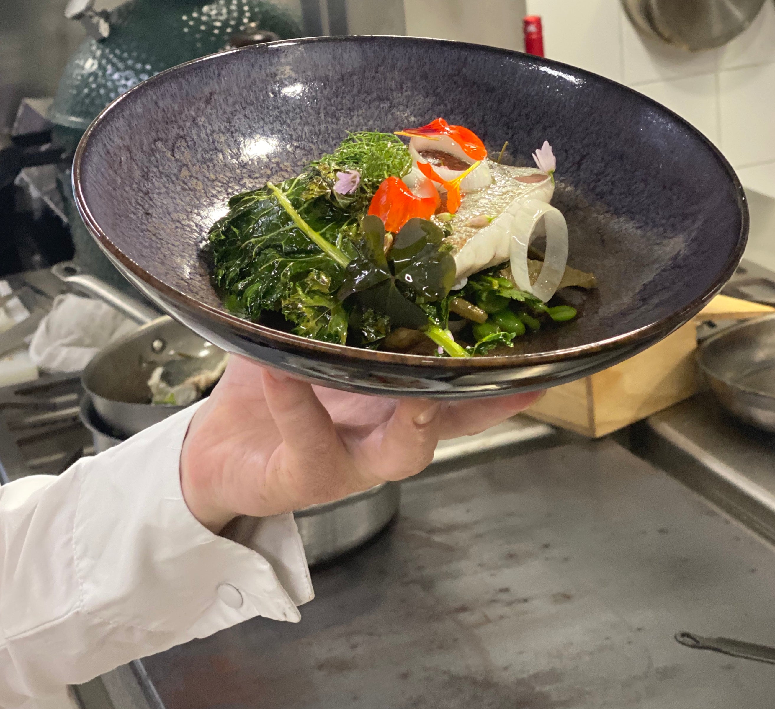 Accord Mets & Vin Domaine de l'Aigle Pinot Noir - Dos de Loup