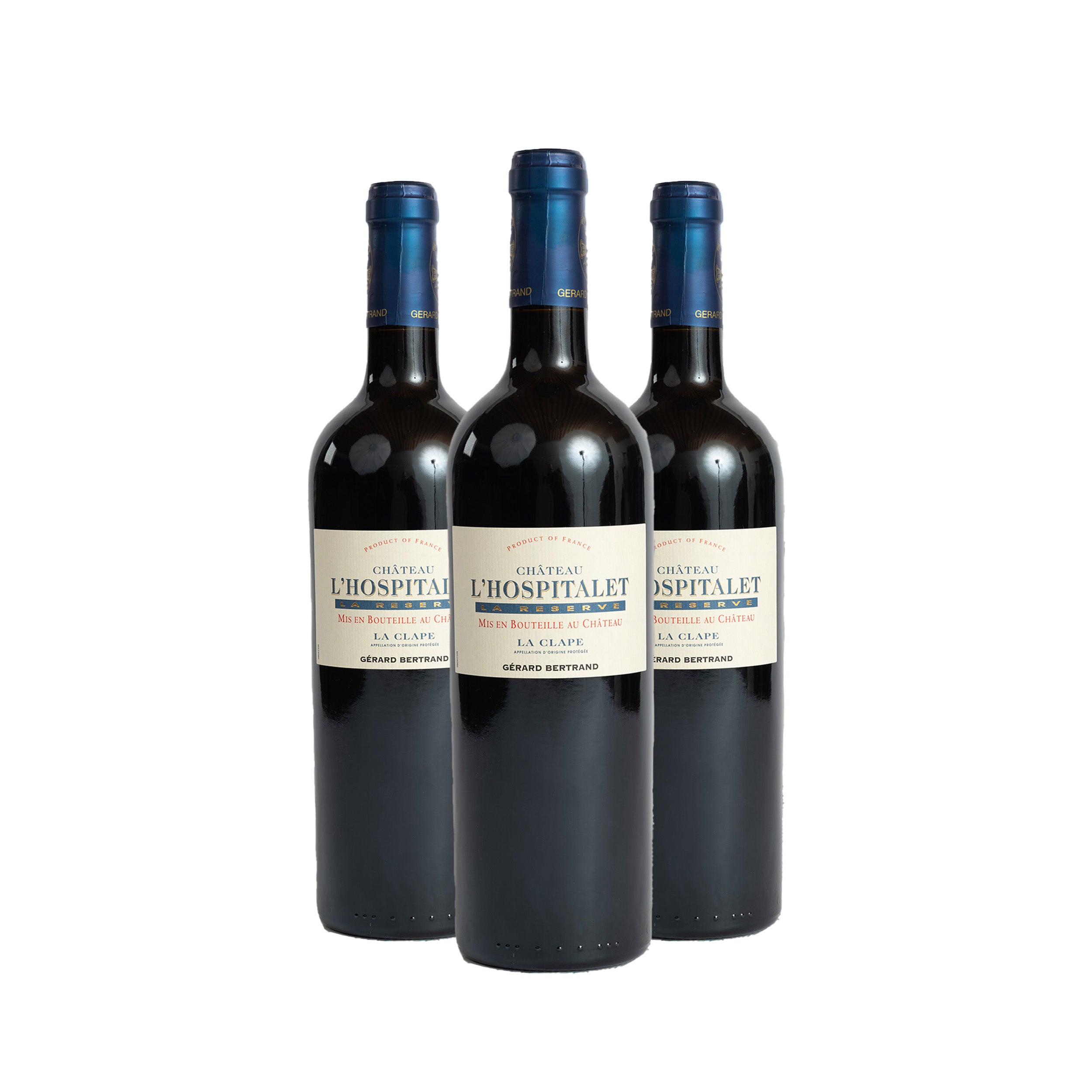 Château l'Hospitalet La Réserve Rouge 75cl 2022 Lotto 3 bottiglie 75cl - Gérard Bertrand
