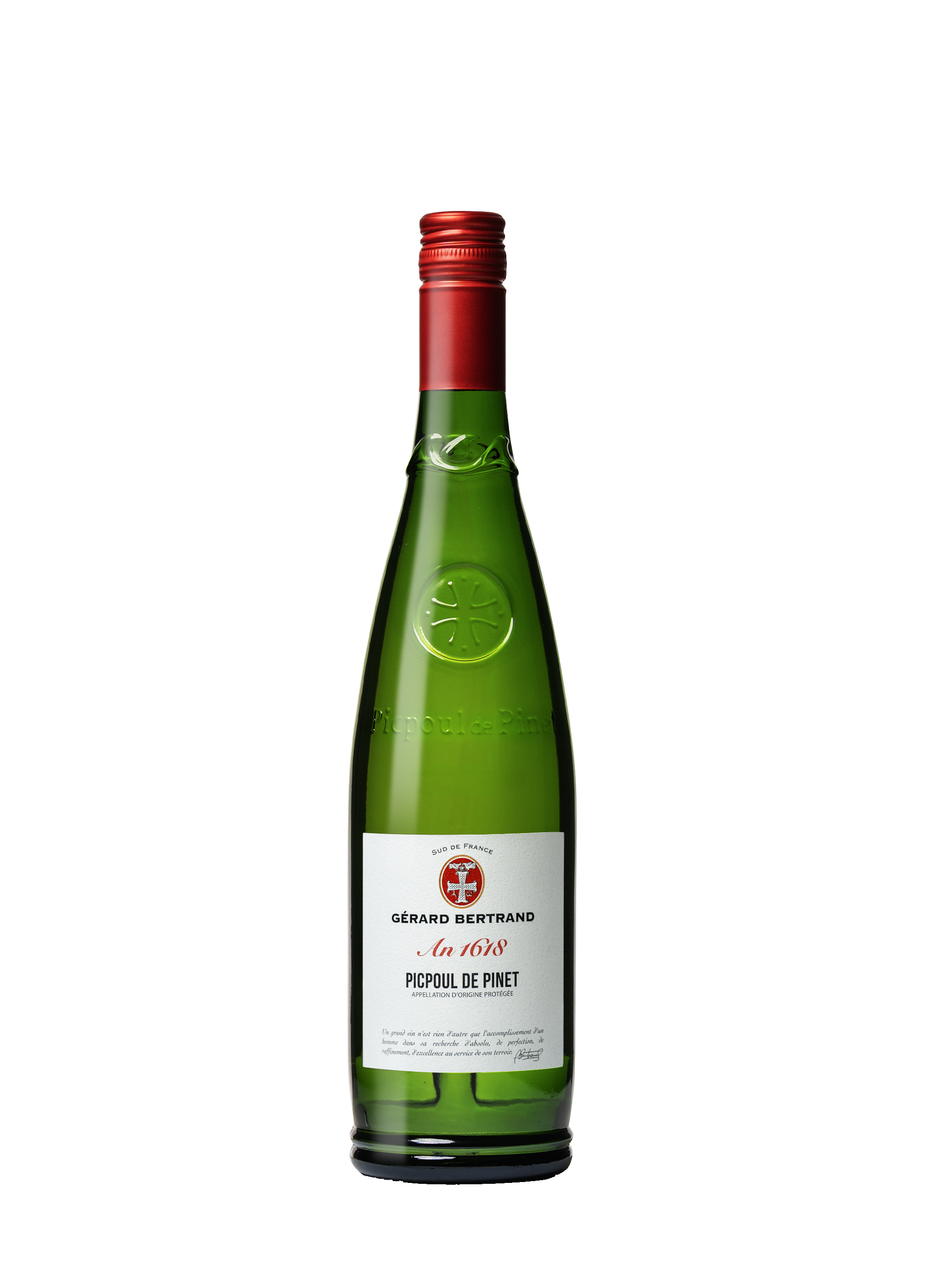 Héritage "An 1618" Picpoul de Pinet 2023 75cl - Gérard Bertrand