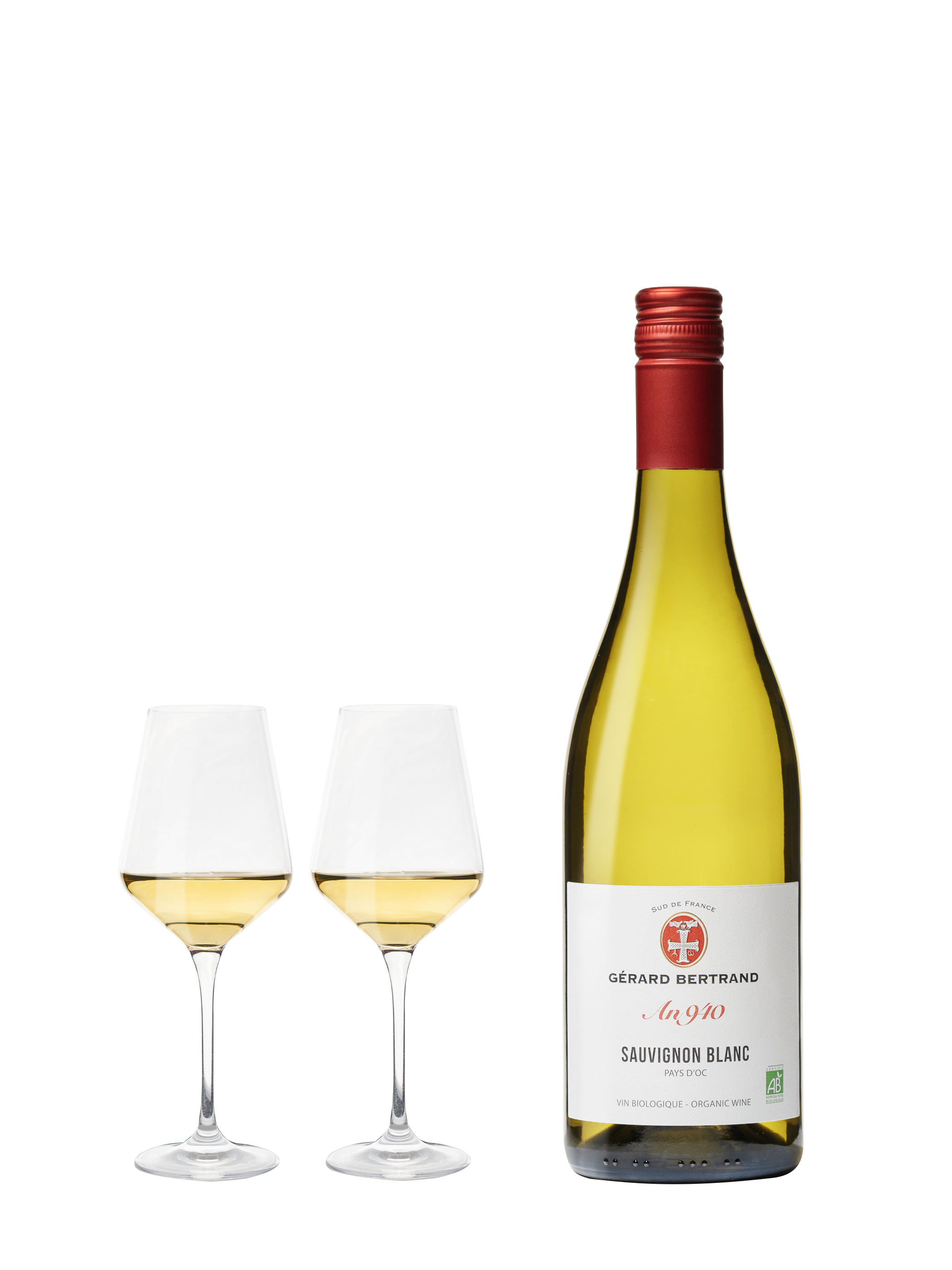 Héritage "An 940" Sauvignon Blanc 2024 75cl vin blanc bio Pays d'Oc - Gérard Bertrand