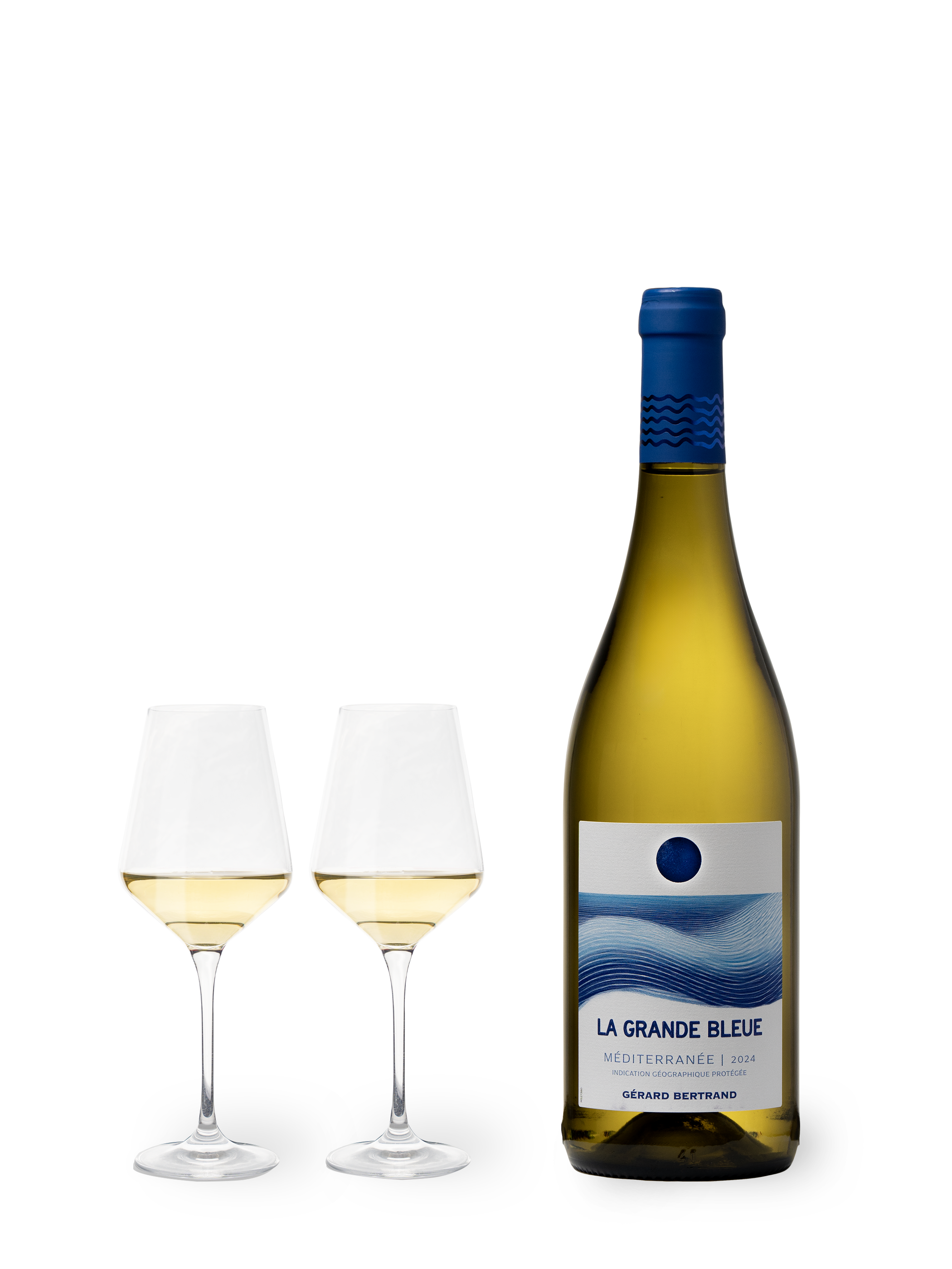 La Grande Bleue 2025 vin blanc bio 75cl - Gérard Bertrand
