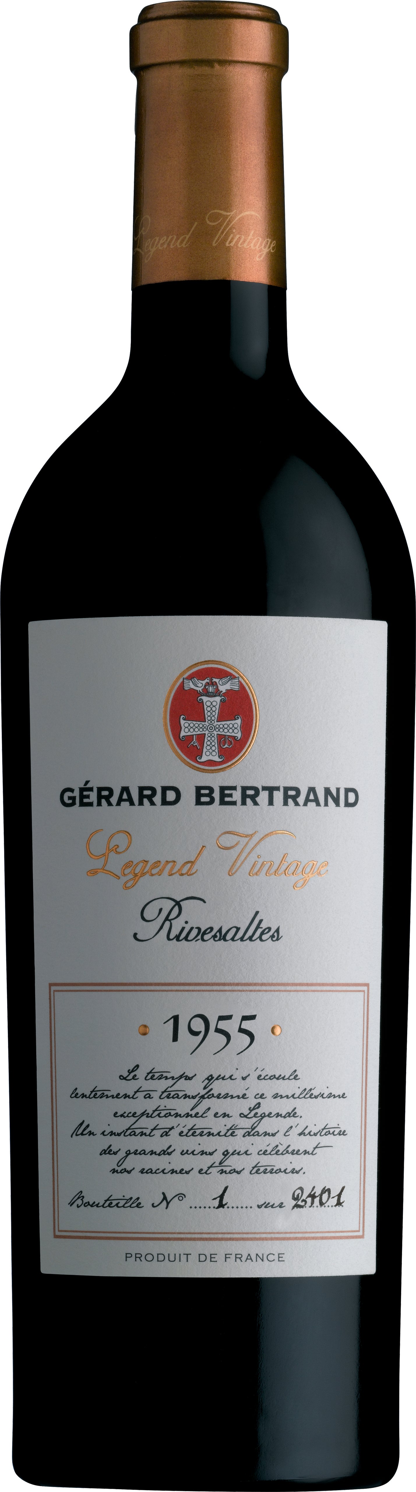 Legend Vintage 1955 Vins Doux Naturels Rivesaltes