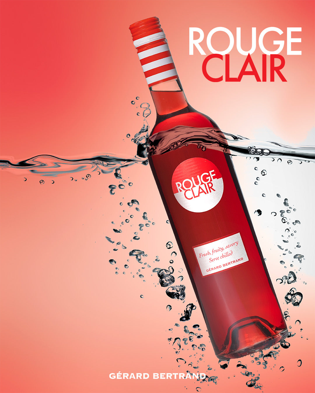 Rouge Clair Offre Spéciale 12 Bouteilles 75cl et Seau Offert - Gérard Bertrand