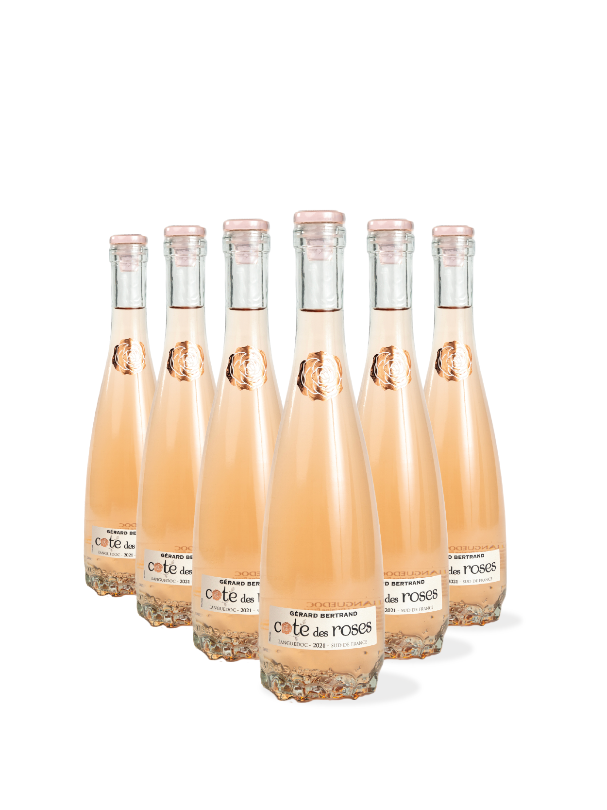 Cote des Roses vin rosé 6 demi bouteilles 37,5cl 2024 - Gérard Bertrand