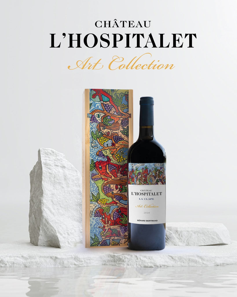 Gérard Bertrand CHÂTEAU L’HOSPITALET ART COLLECTION 2020 « LE VIN