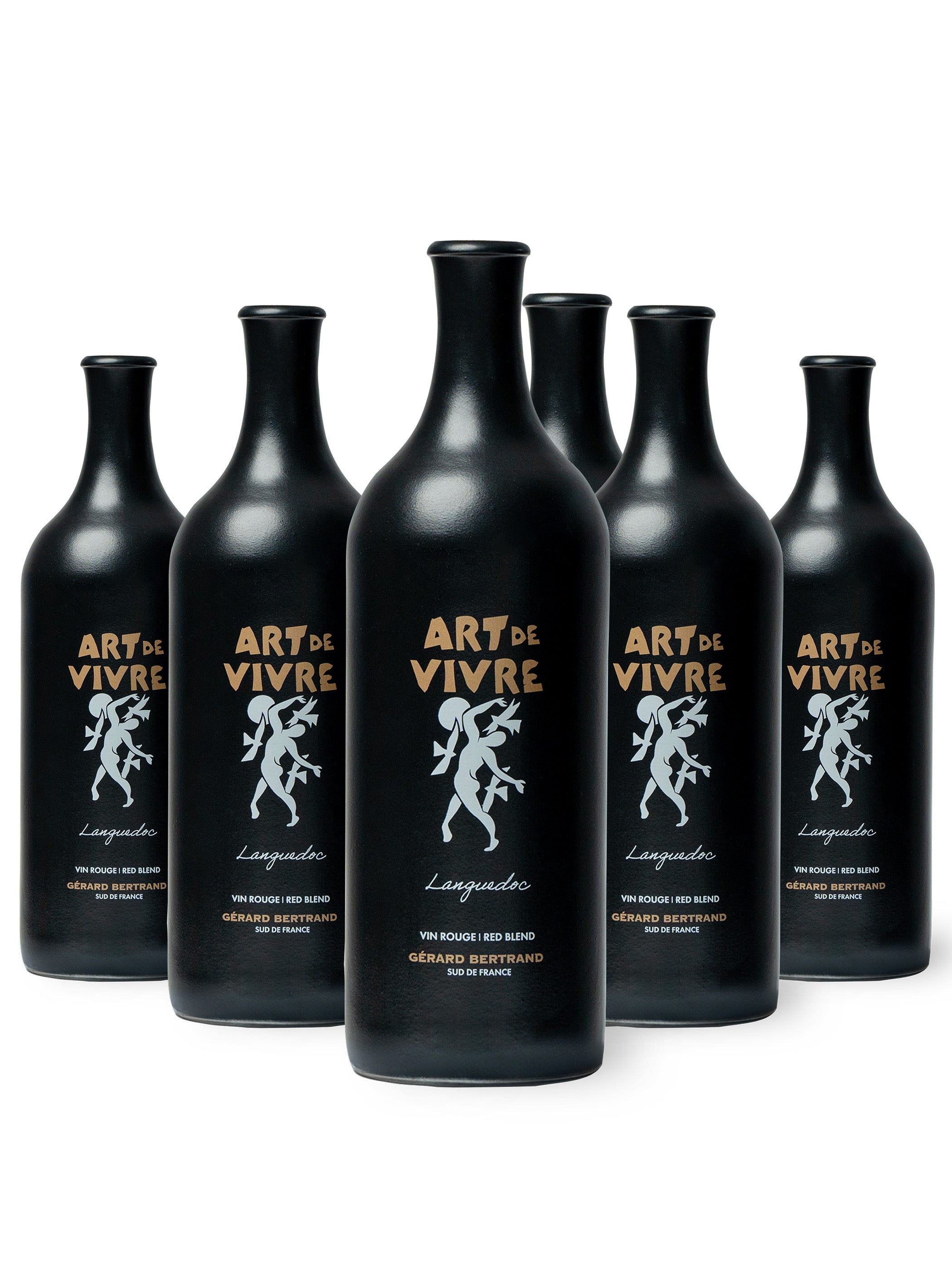 Art de Vivre rouge AOP Languedoc 75cl 2021 lot de 6 bouteilles - Gérard Bertrand 