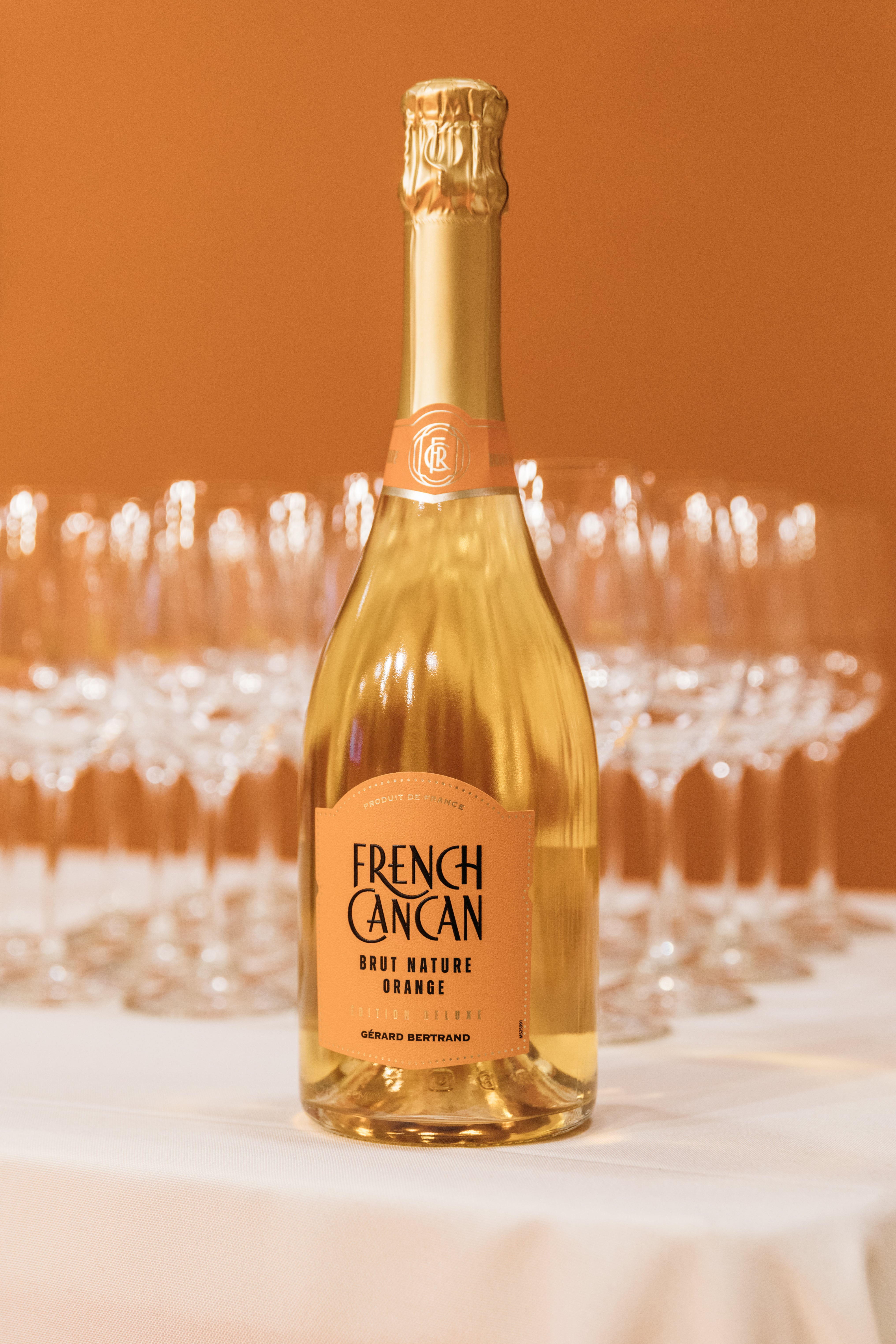 French Cancan Brut Orange Bio 2023 Lot 6 bouteilles 75cl - Gérard Bertrand 