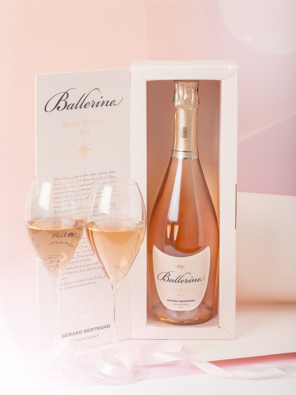 Ballerine Brut Etoilé Rosé - Gérard Bertrand 