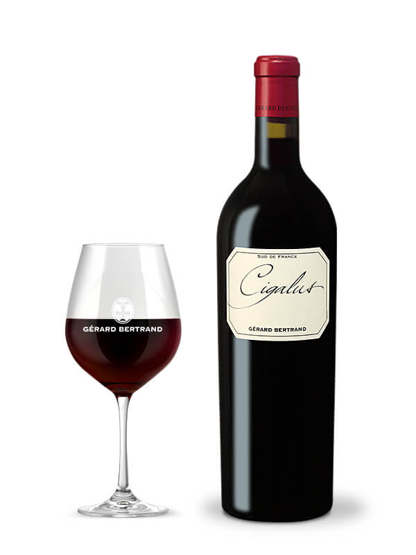Cigalus Rouge 2021/2020 Gérard Bertrand Domaine de Cigalus Rouge 2021 – IGP Pays d'Oc – Vin rouge