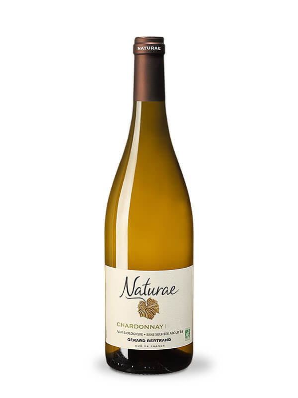 Naturae Chardonnay blanc 2024 Bio Vegan Sans Sulfites ajoutés - Gérard Bertrand 