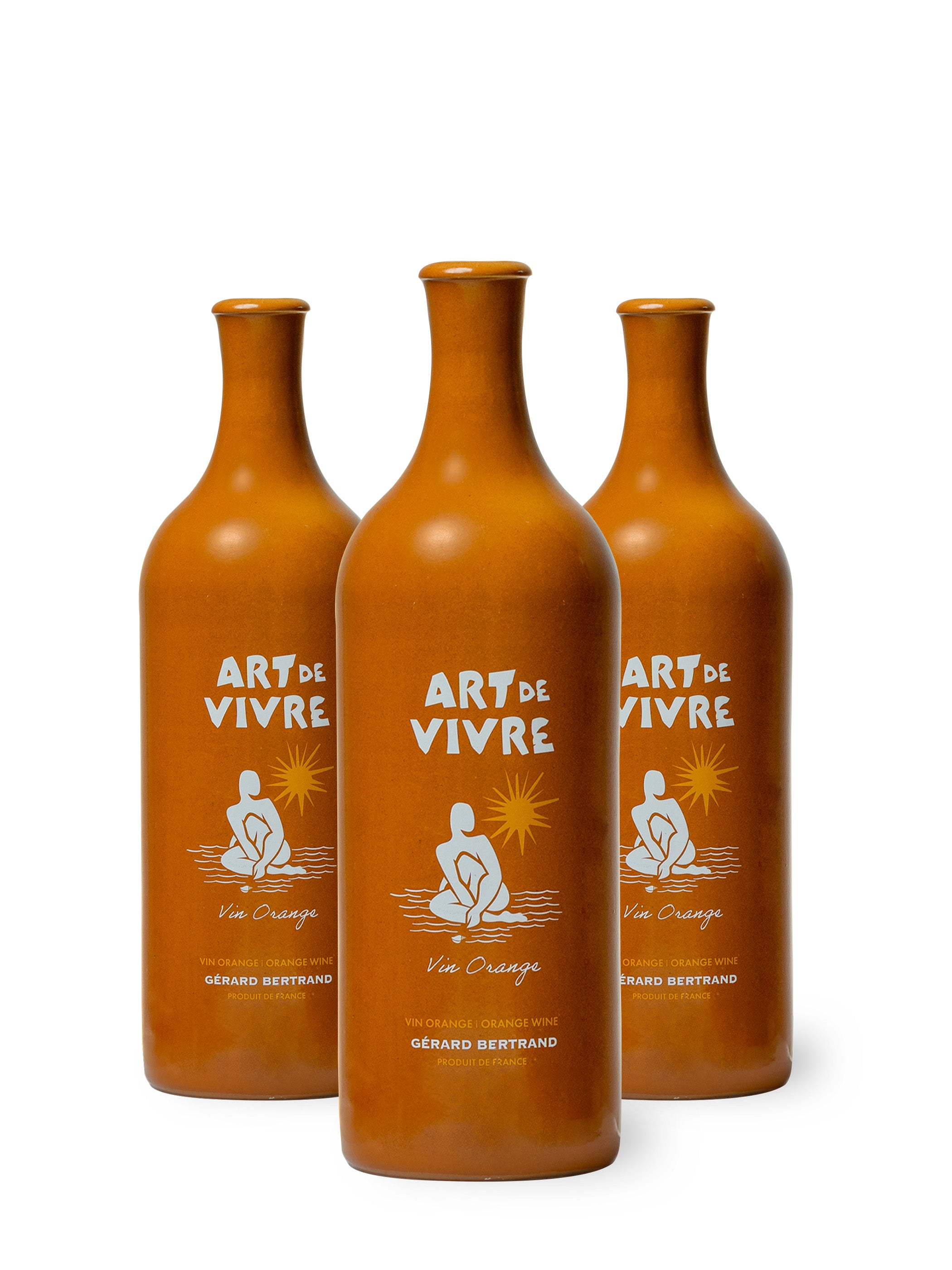 Art de Vivre vin orange 2023 Lot 3 Bouteilles 75cl - Gérard Bertrand 