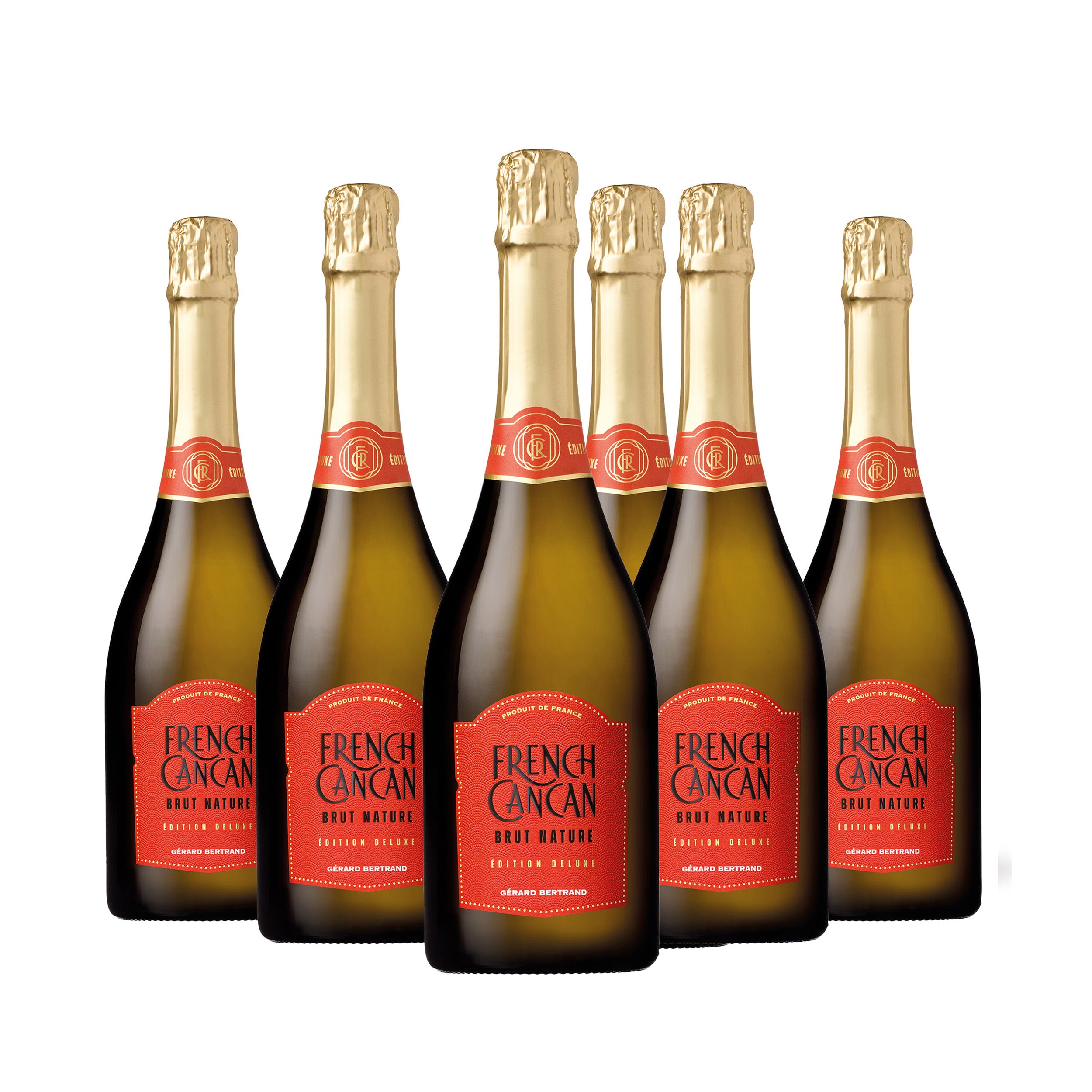 French Cancan Brut Nature Bio 2023 Lot 6 Bouteilles 75cl - Gérard Bertrand 