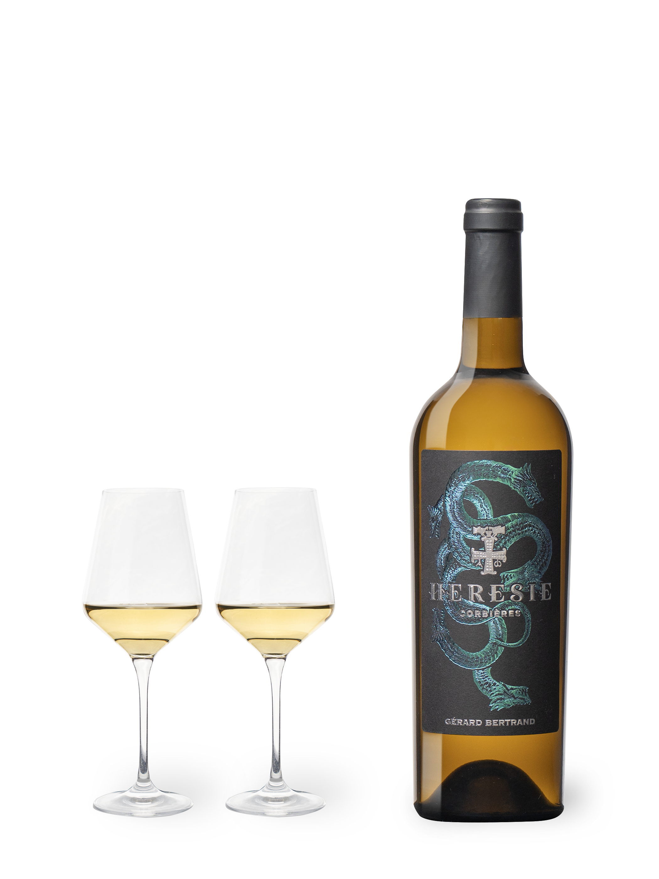 Hérésie vin blanc corbières 2023 Lot 3 Bouteilles 75cl - Gérard Bertrand 