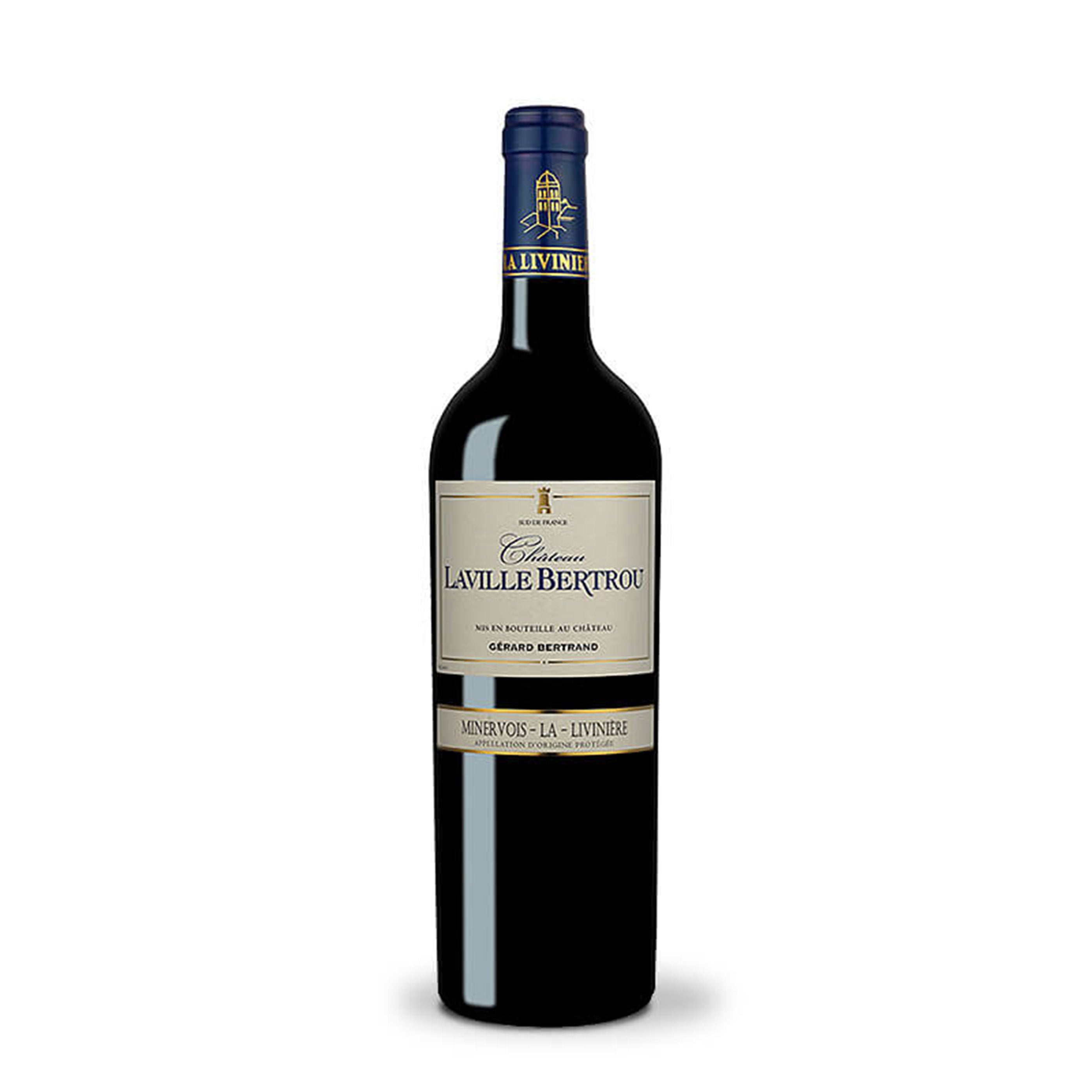 Château Laville Bertrou vin rouge 2018 Magnum 1,5L avec caisse bois - Gérard Bertrand 