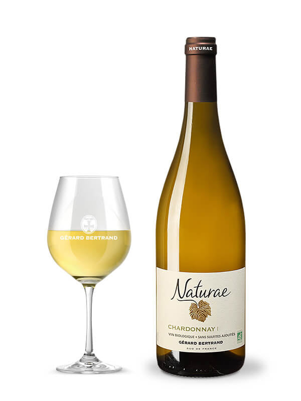 Naturae Chardonnay blanc 2024 Bio Vegan Sans Sulfites ajoutés - Gérard Bertrand 