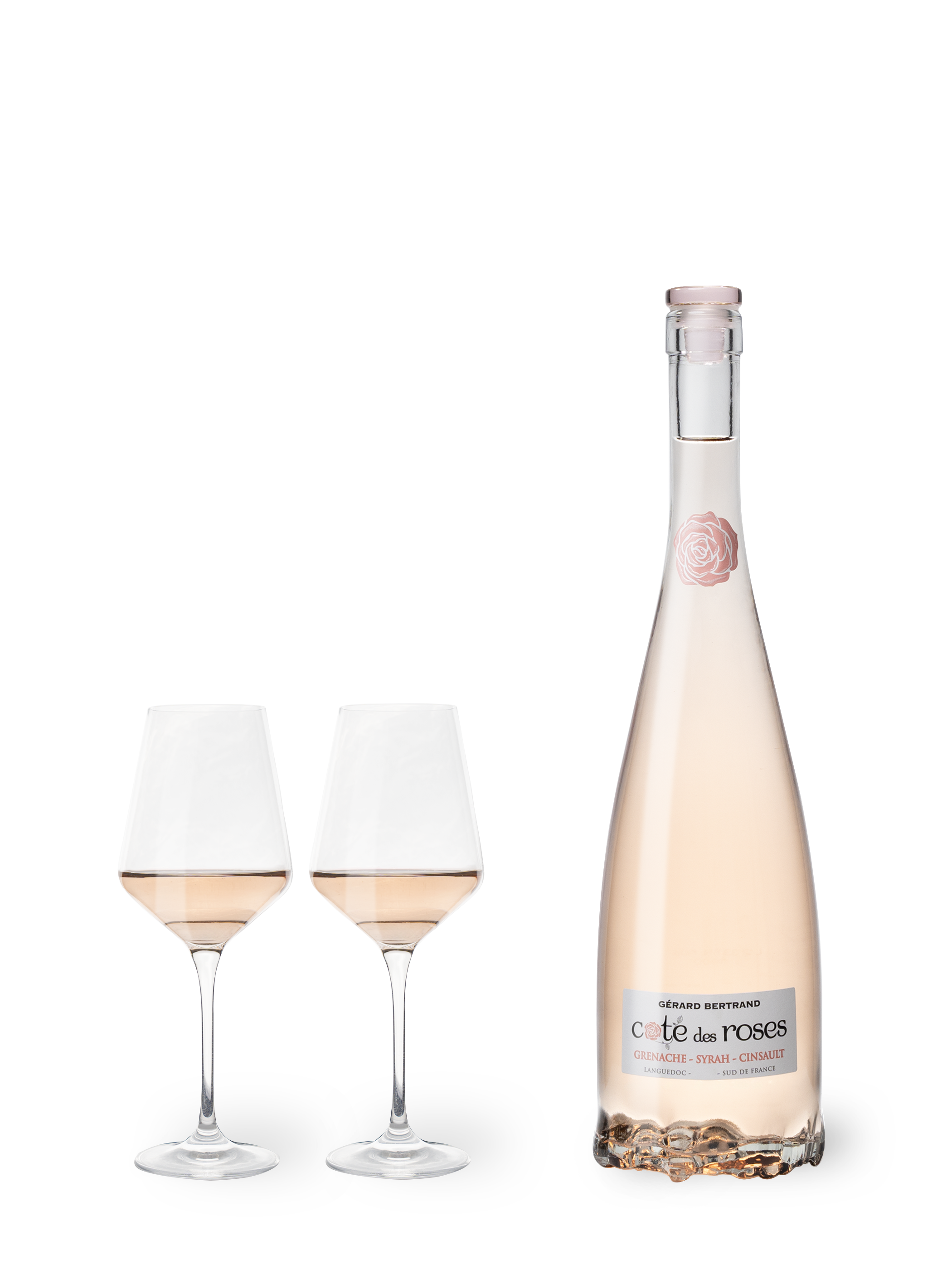 Cote des Roses vin rosé 6 demi bouteilles 37,5cl 2024 - Gérard Bertrand 