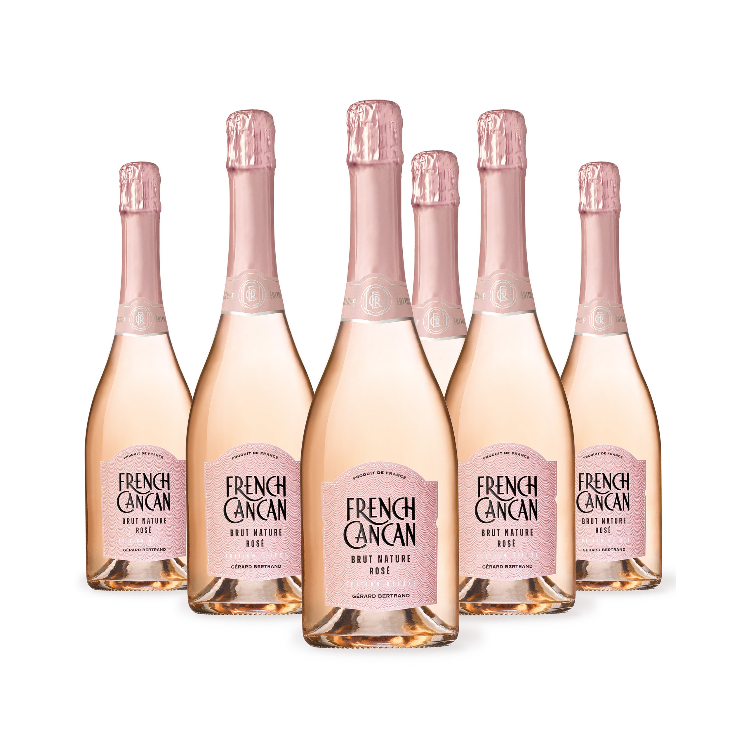 French Cancan Brut Rosé Bio Lot 6 Bouteilles 75cl - Gérard Bertrand 