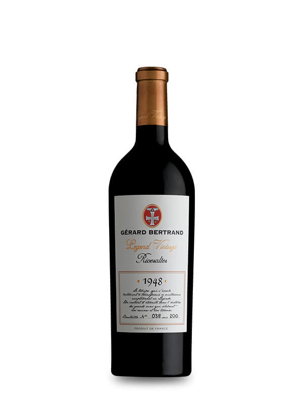 Legend Vintage Vins Doux Naturels 1949 Rivesaltes 75cl - Gérard Bertrand 