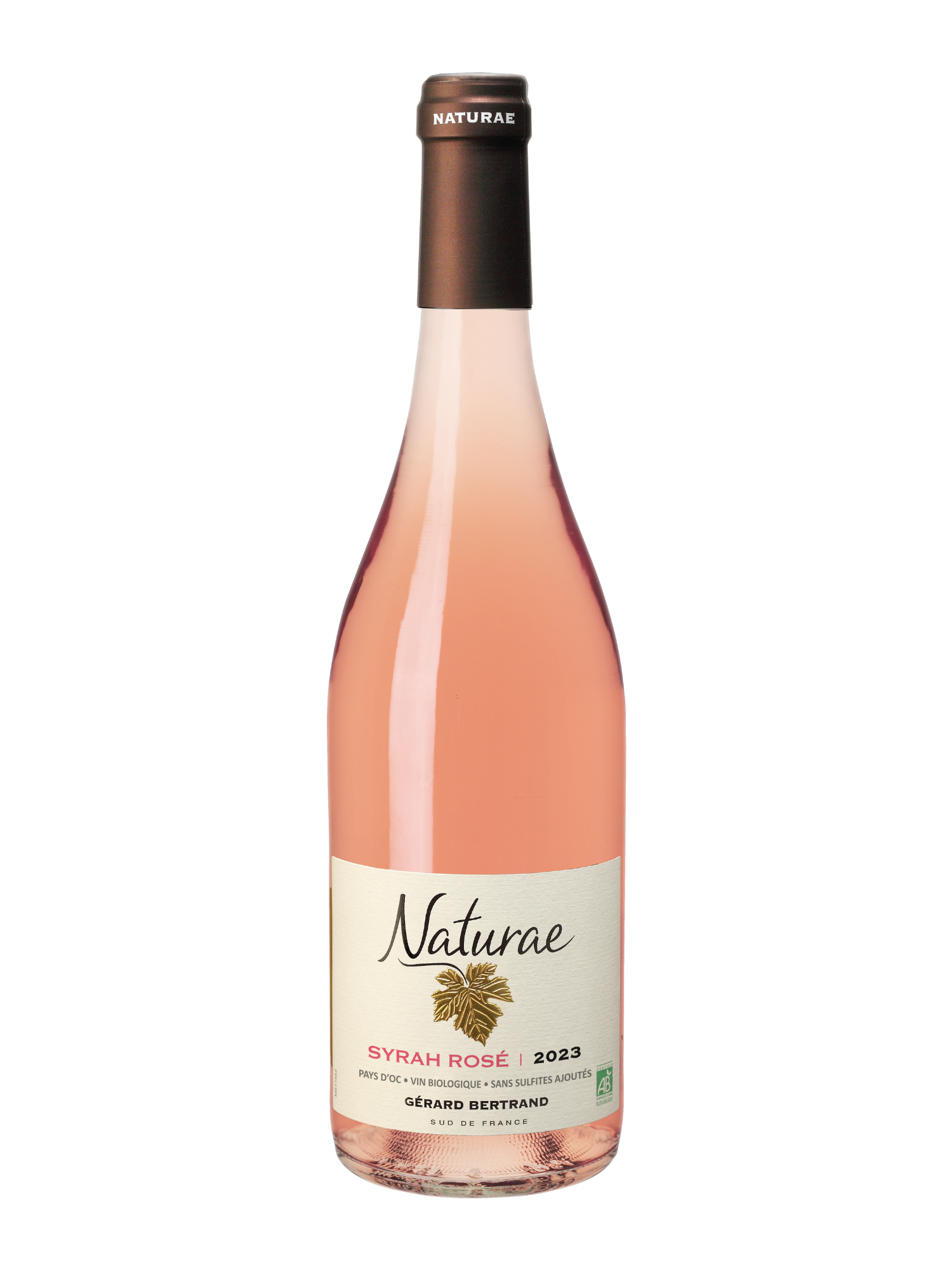 Naturae Syrah rosé 75cl Bio Vegan Sans Sulfites - Gérard Bertrand 