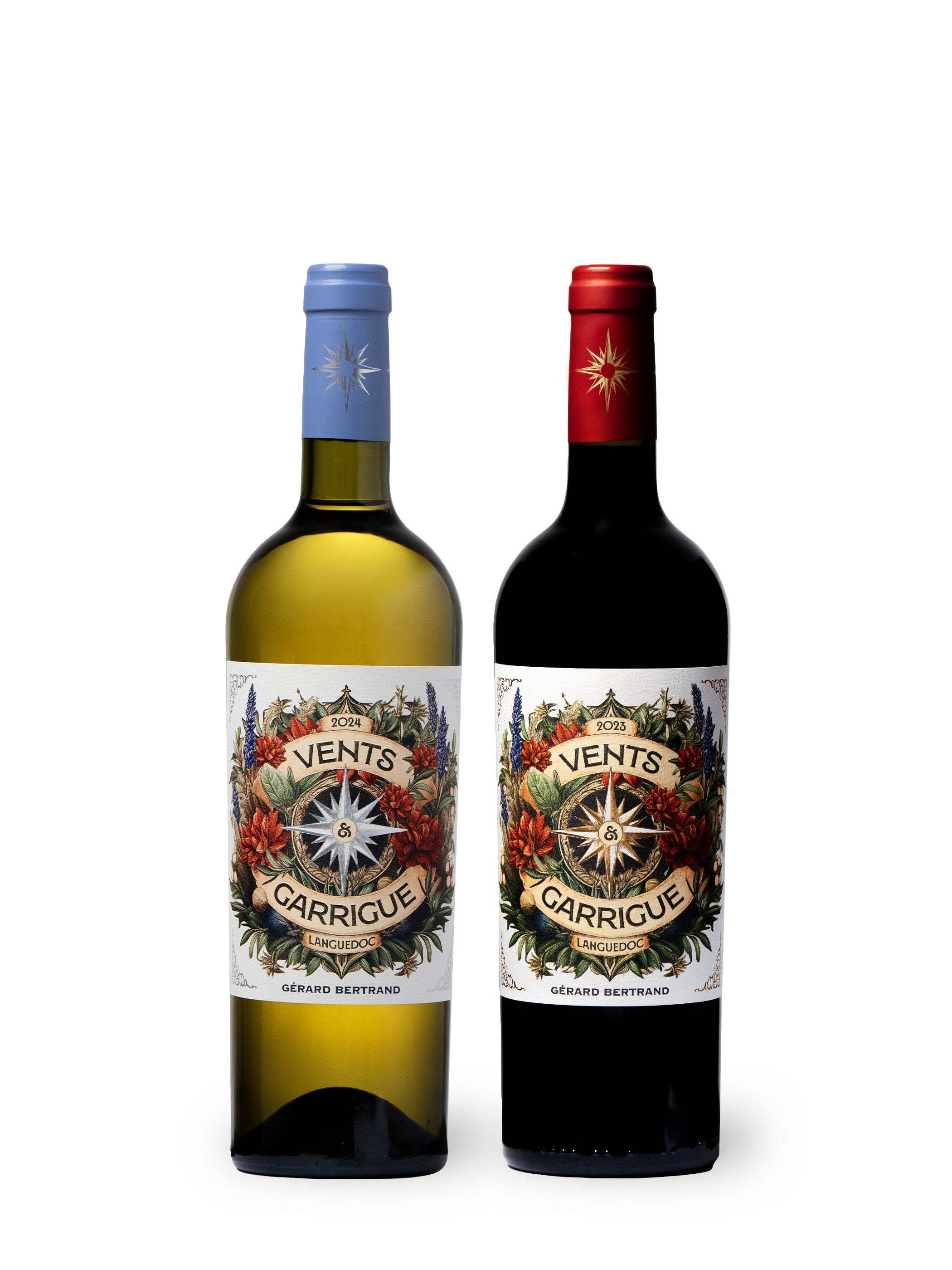 Vents & Garrigue vin blanc bio 2024 Lot 3 bouteilles 75cl - Gérard Bertrand 