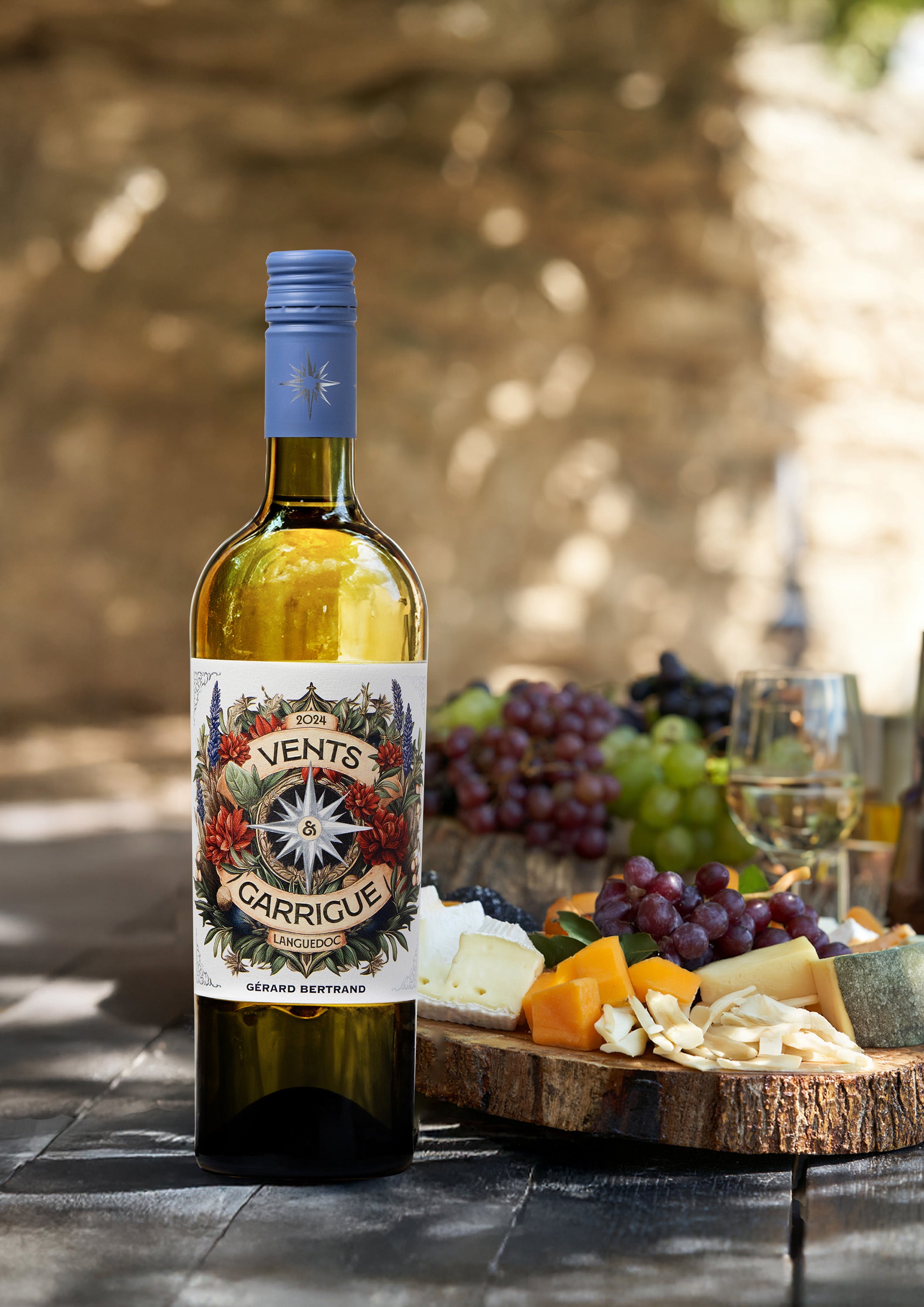 Vents & Garrigue vin blanc bio 2024 Lot 3 bouteilles 75cl - Gérard Bertrand 