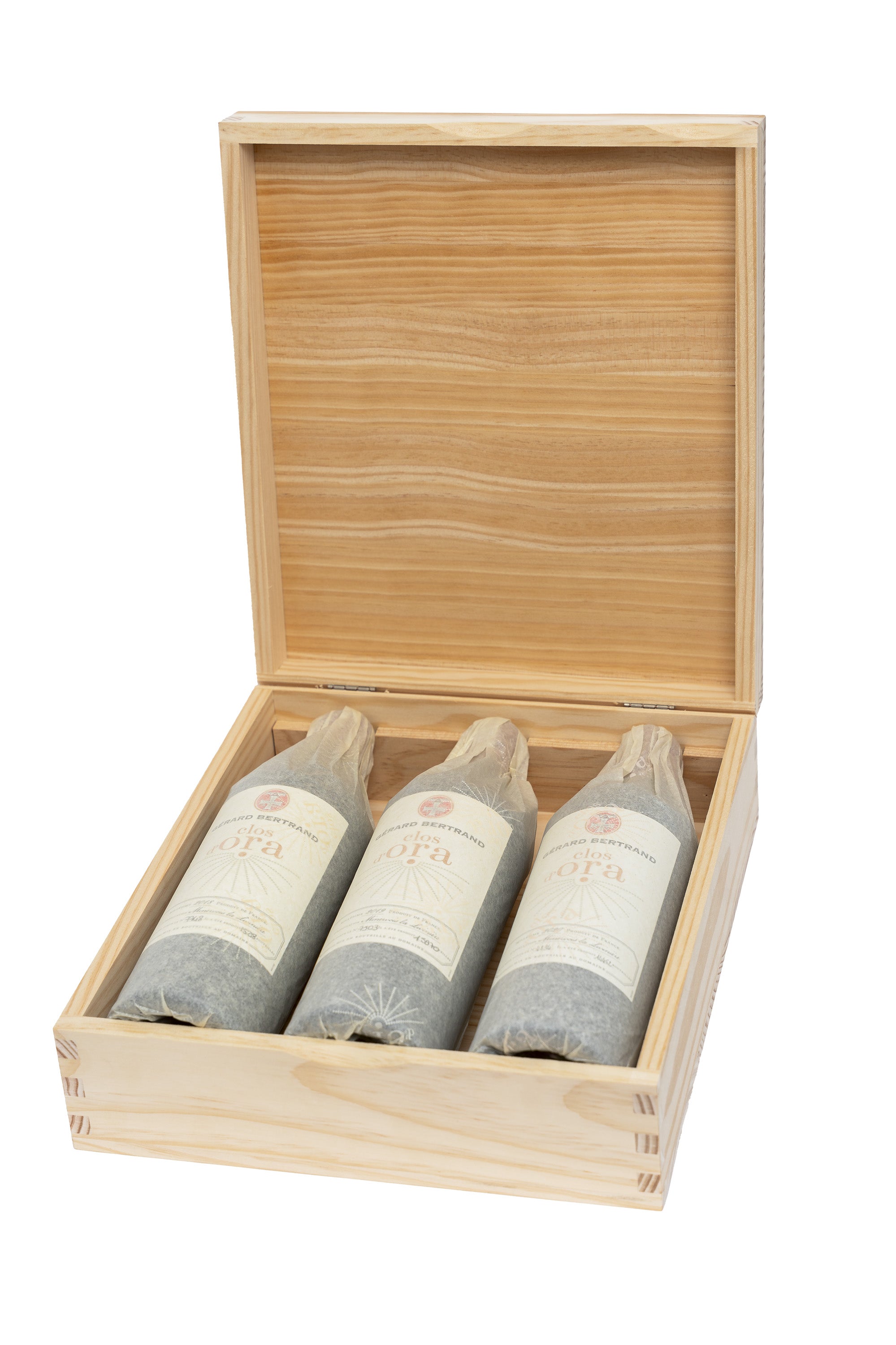 Clos d'Ora Caisse Amour 3 millésimes 2018, 2019 et 2020 - série limitée - Gérard Bertrand 