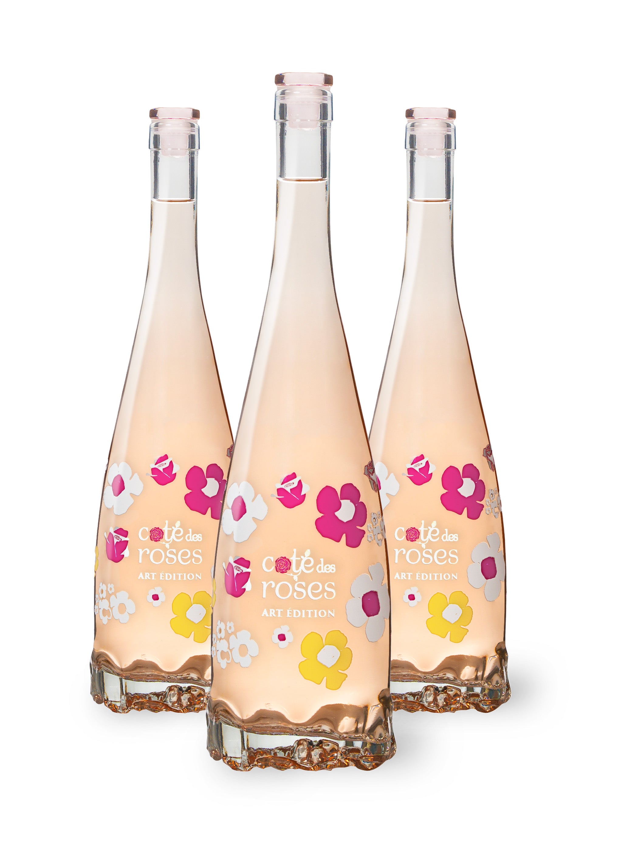 Cote des Roses Art Édition rosé 2023 Lot 3 Bouteilles 75cl - Gérard Bertrand 
