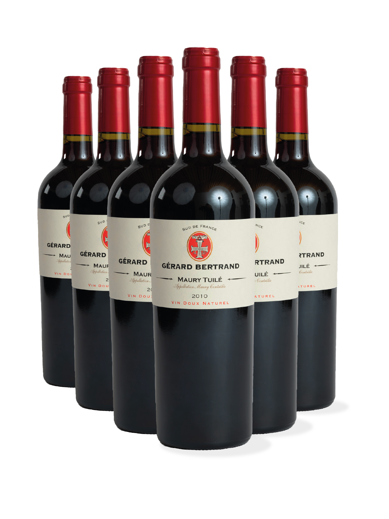 Maury 2010 Vin Doux Naturel Tuilé Traditionnel Lot 6 Bouteilles 75cl - Gérard Bertrand 