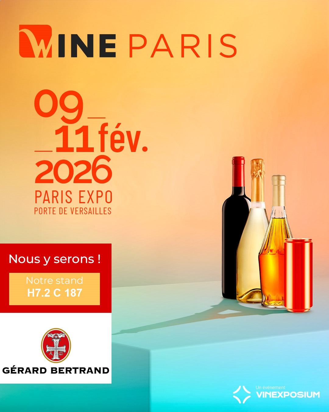 Retrouvez-nous à WINE PARIS