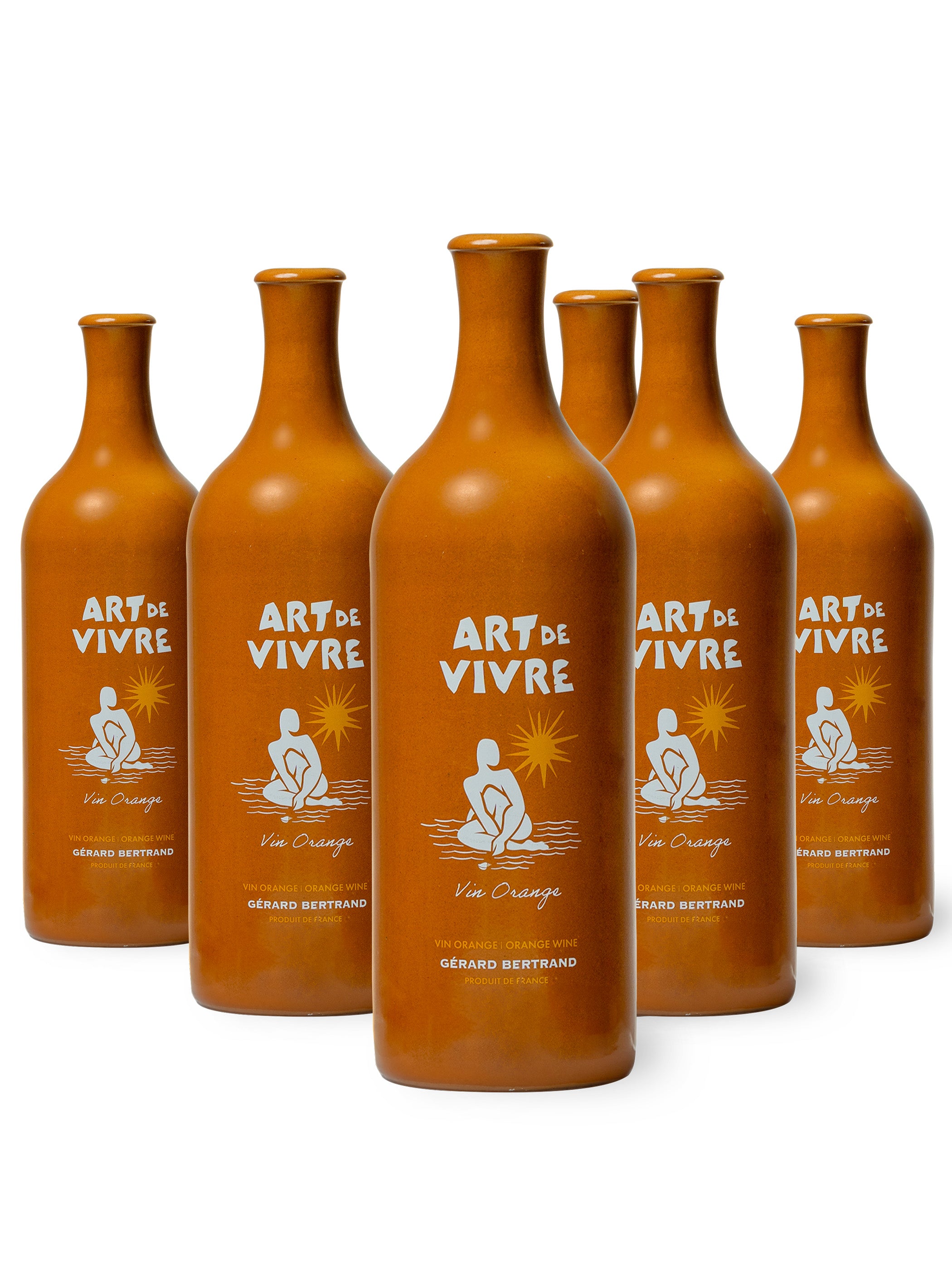Art de Vivre vin orange 2023 Lot 6 Bouteilles 75cl - Gérard Bertrand 