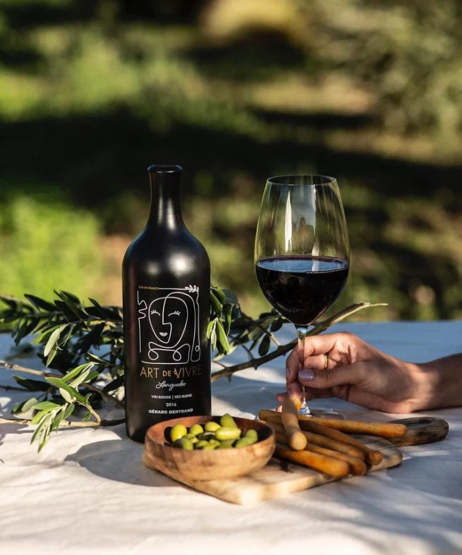 Art de Vivre rouge AOP Languedoc 75cl 2021 lot de 6 bouteilles - Gérard Bertrand 