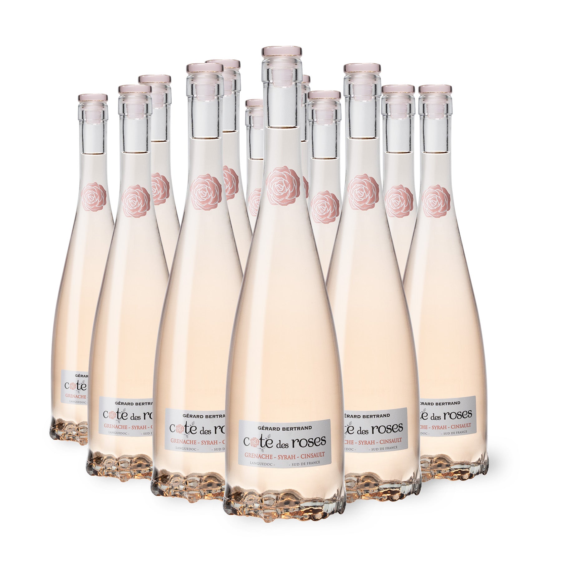 Cote des Roses rosé 2024 Lot 12 Bouteilles de 75cl - Gérard Bertrand 