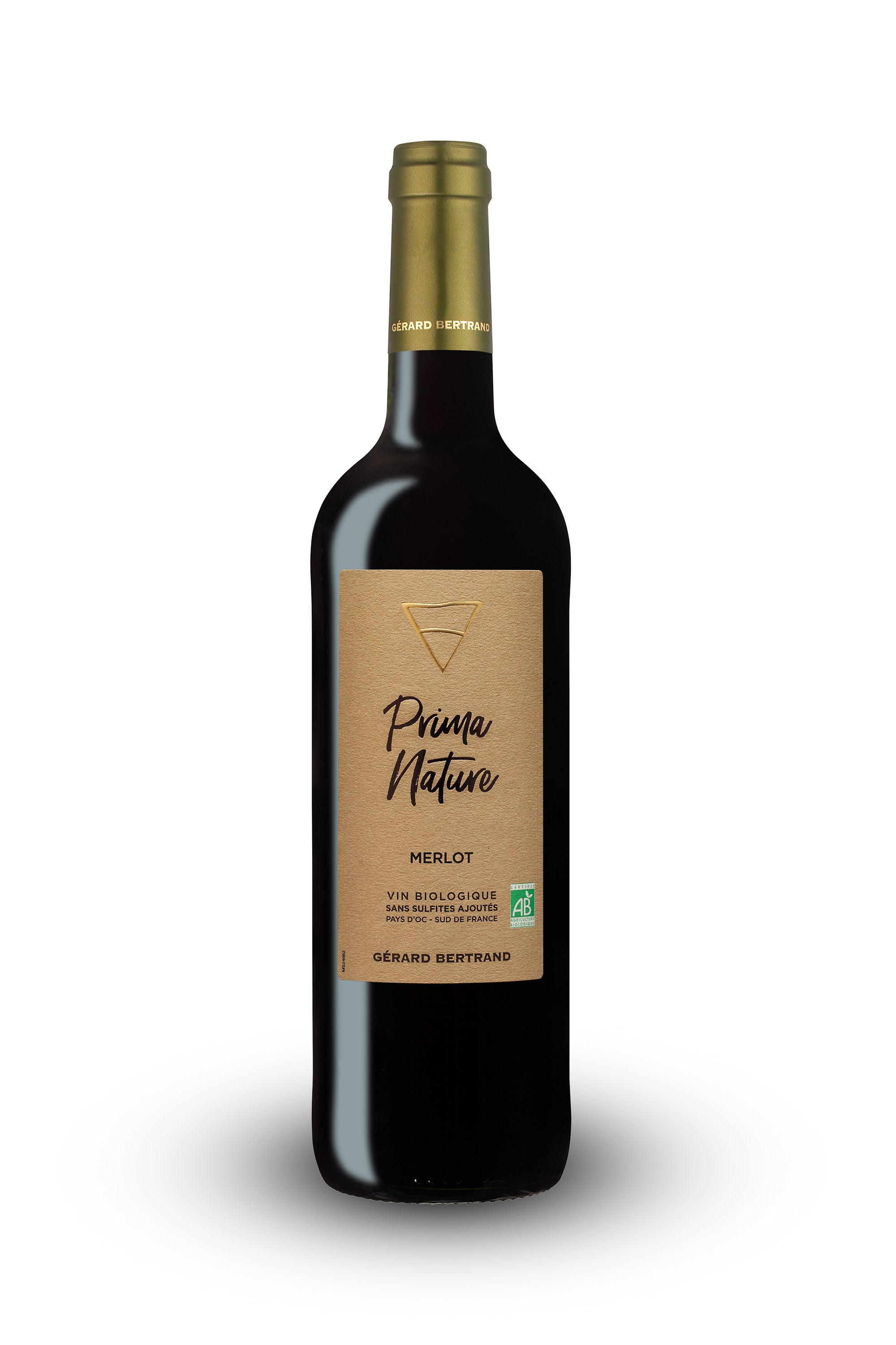 Prima Nature Merlot 2022 75cl bio sans sulfites vegan - Gérard Bertrand 