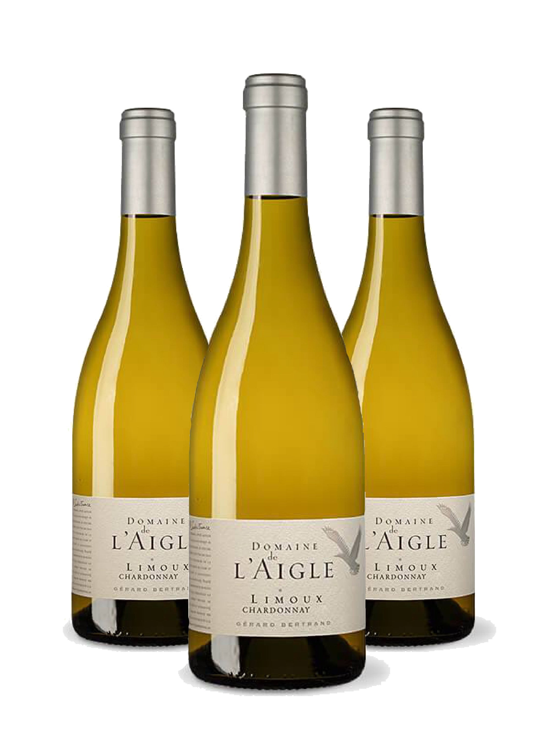 Domaine de l'Aigle Chardonnay 2023 Lot 3 bouteilles 75cl - Gérard Bertrand 